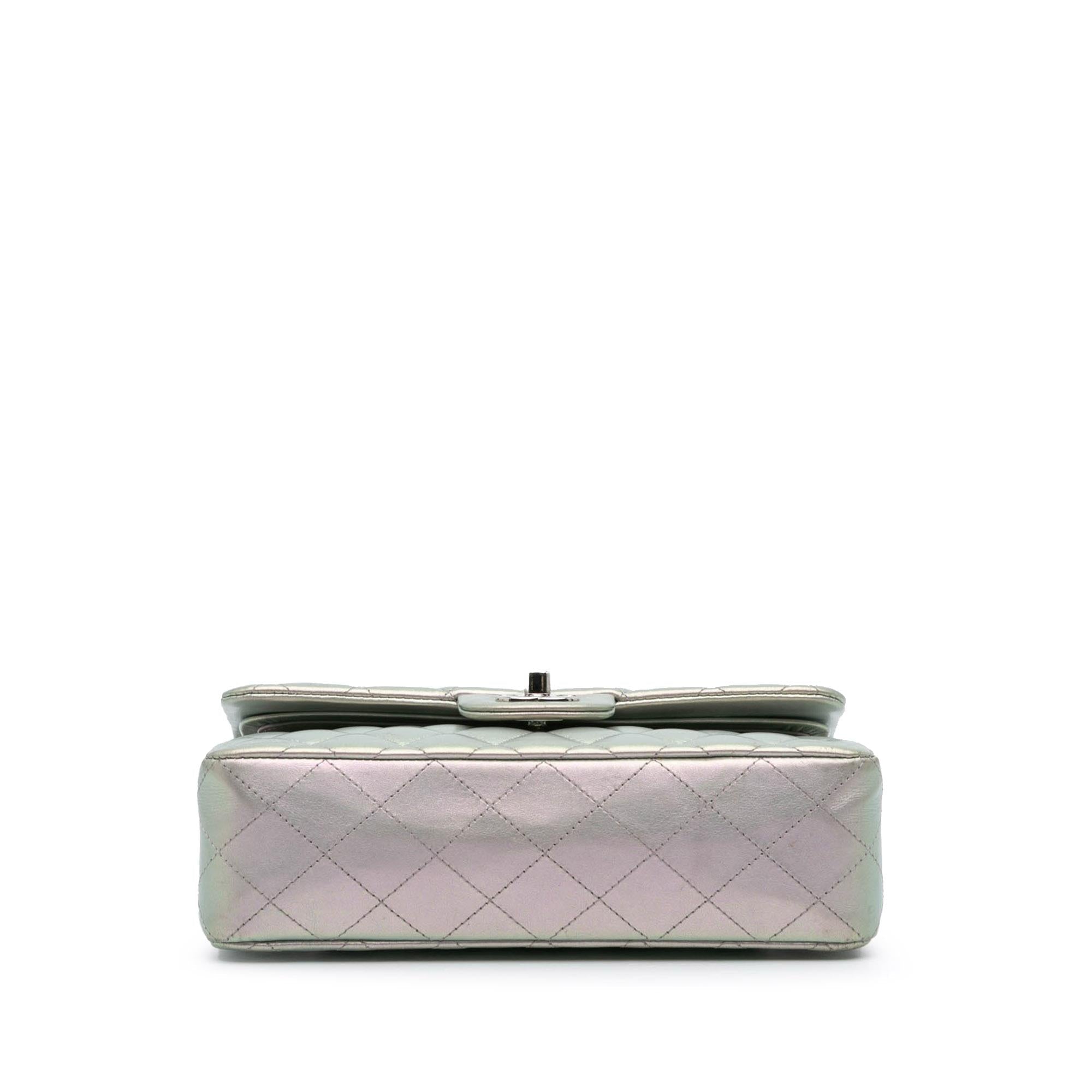 Chanel Small Classic Iridescent Lambskin Double Flap