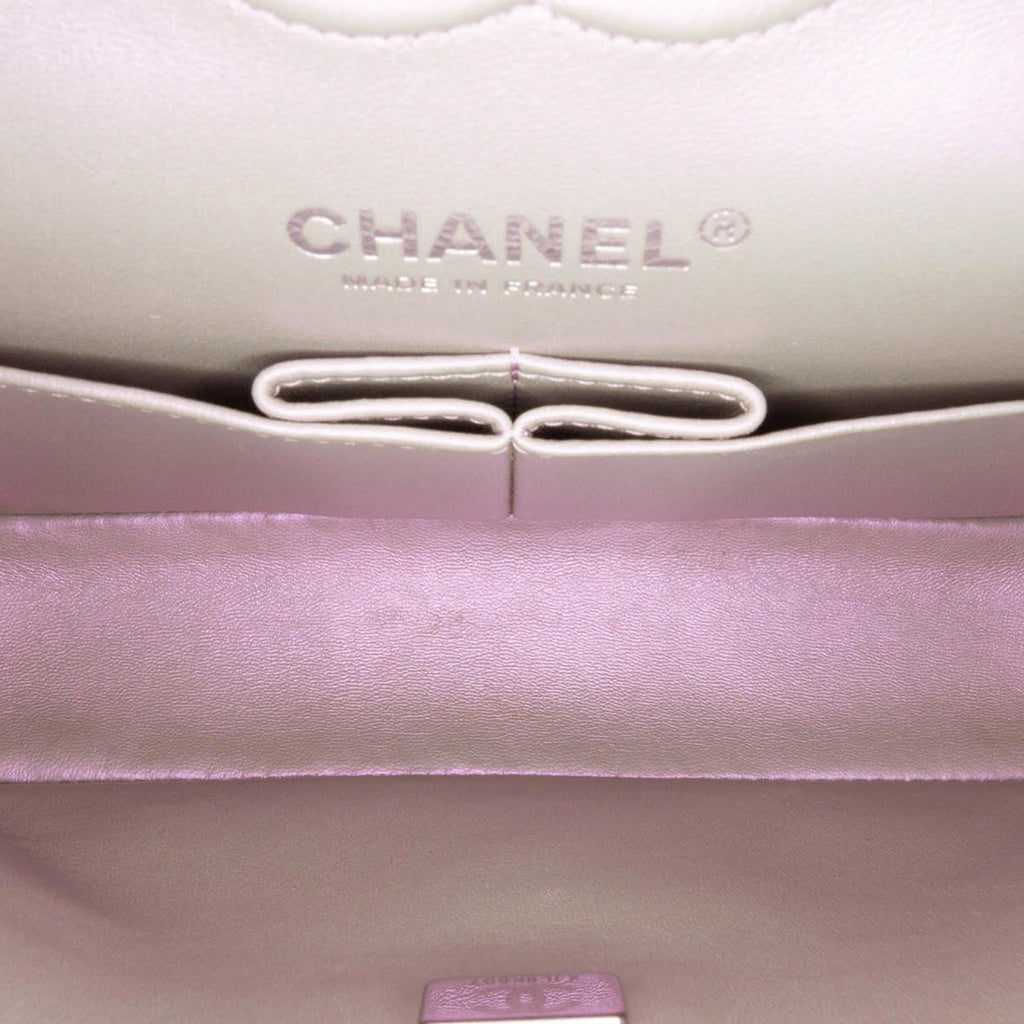 Chanel Small Classic Iridescent Lambskin Double Flap