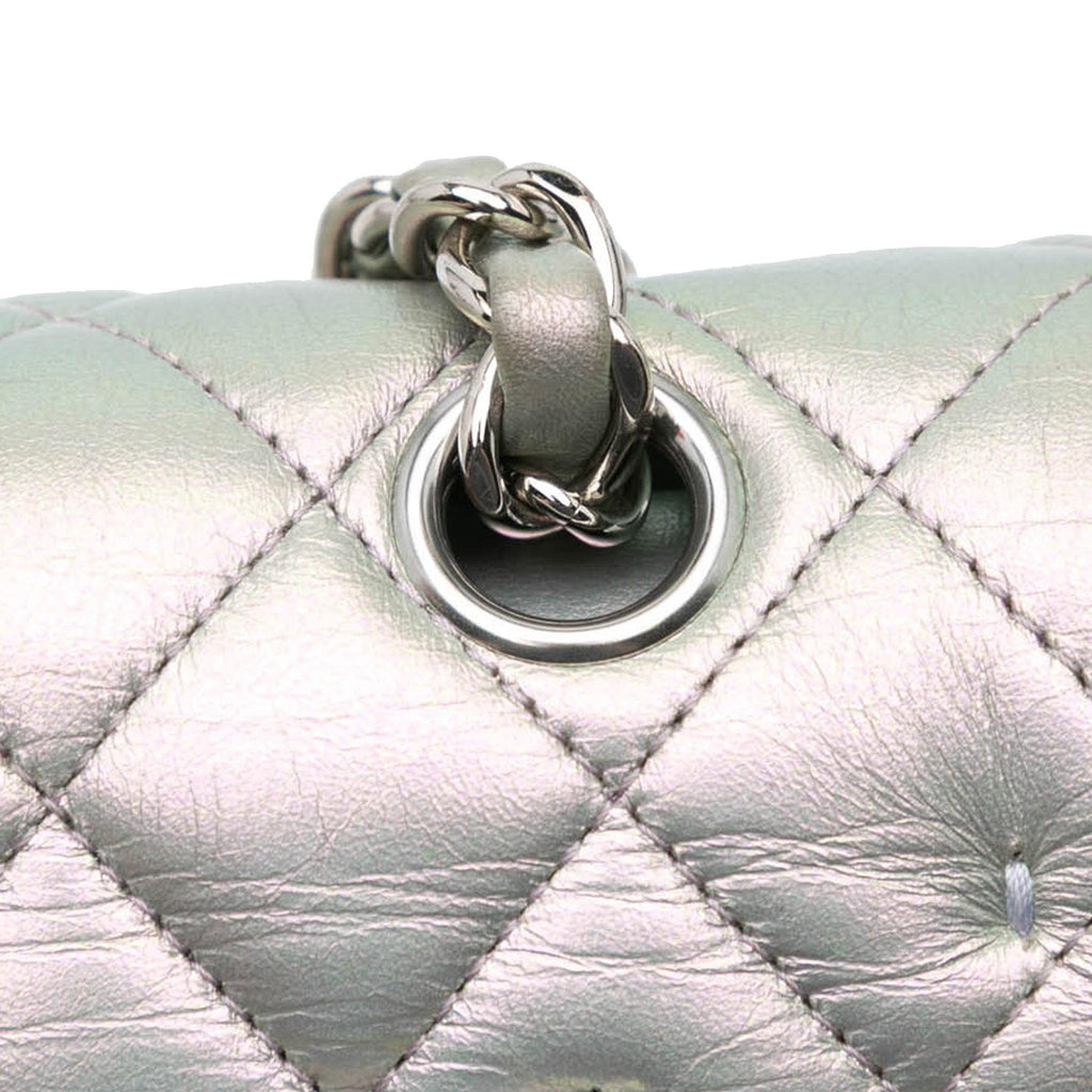 Chanel Small Classic Iridescent Lambskin Double Flap