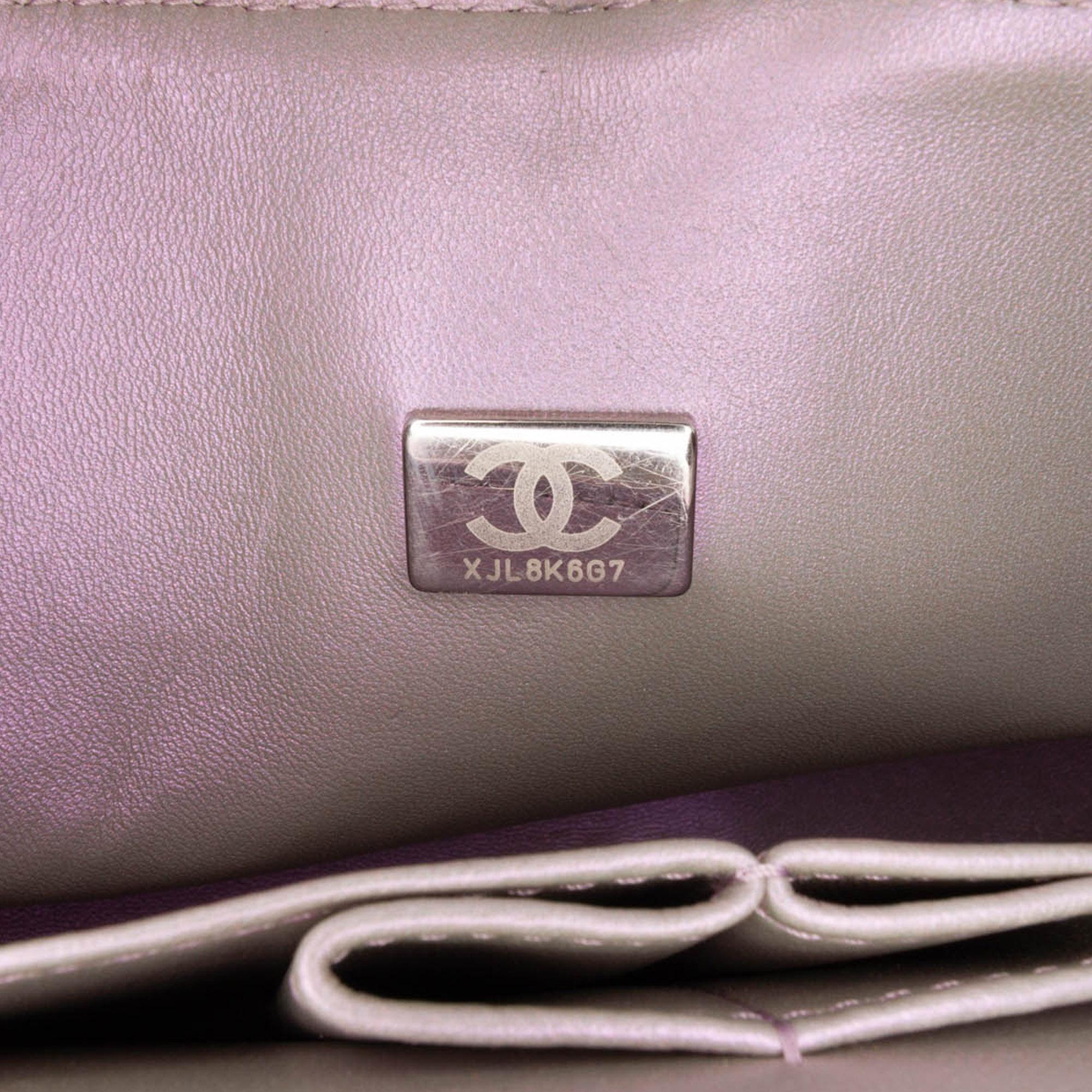 Chanel Small Classic Iridescent Lambskin Double Flap