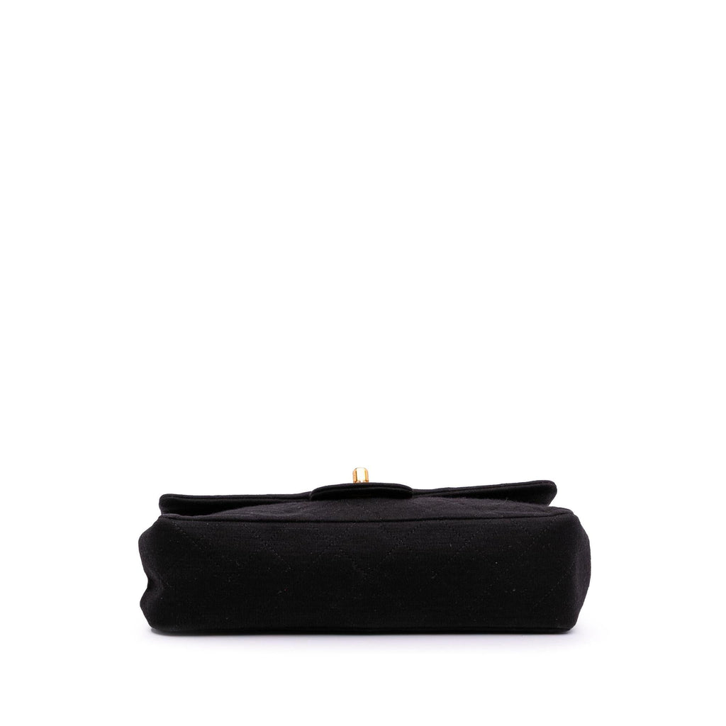 Chanel Small Classic Jersey Double Flap