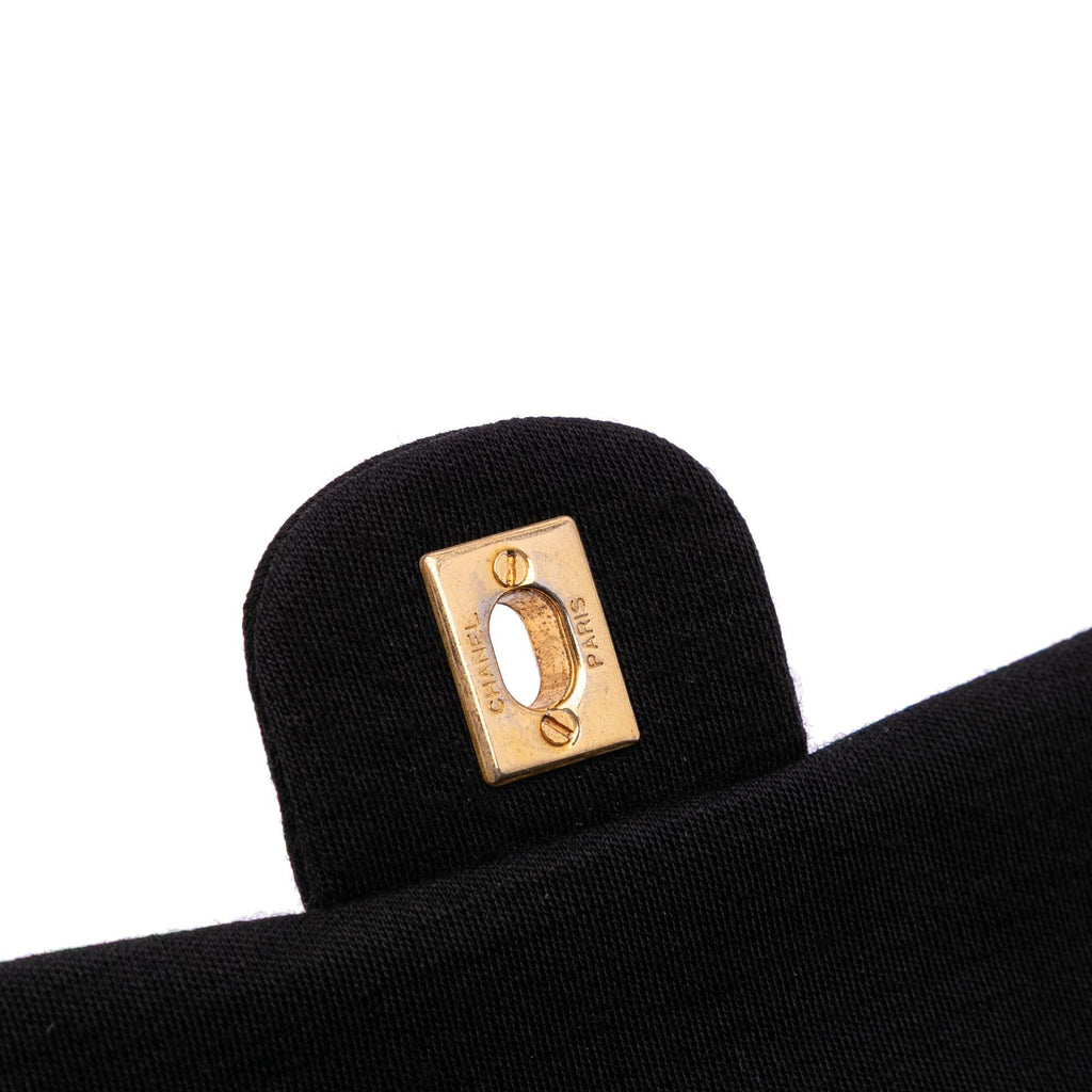 Chanel Small Classic Jersey Double Flap
