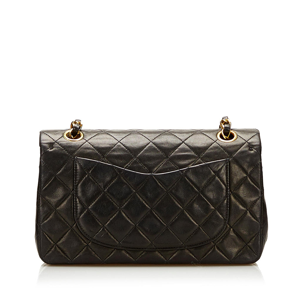 Chanel Small Classic Lambskin Double Flap (SHG-36032)