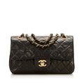 Chanel Small Classic Lambskin Double Flap (SHG-36032)