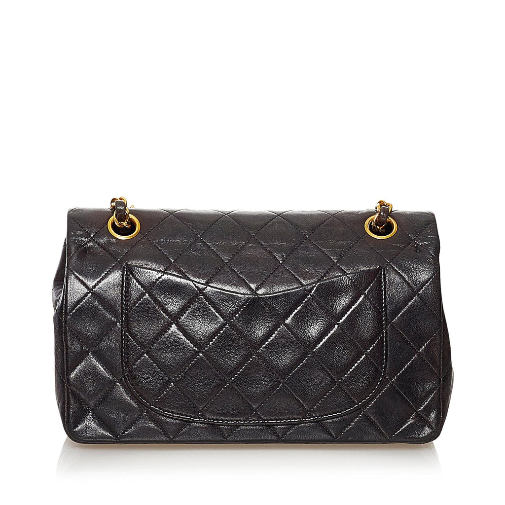 Chanel Small Classic Lambskin Double Flap (SHG-RnAYon)