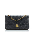 Chanel Small Classic Lambskin Double Flap (SHG-6NqfQJ)