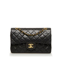 Chanel Small Classic Lambskin Double Flap (SHG-4CPVGg)