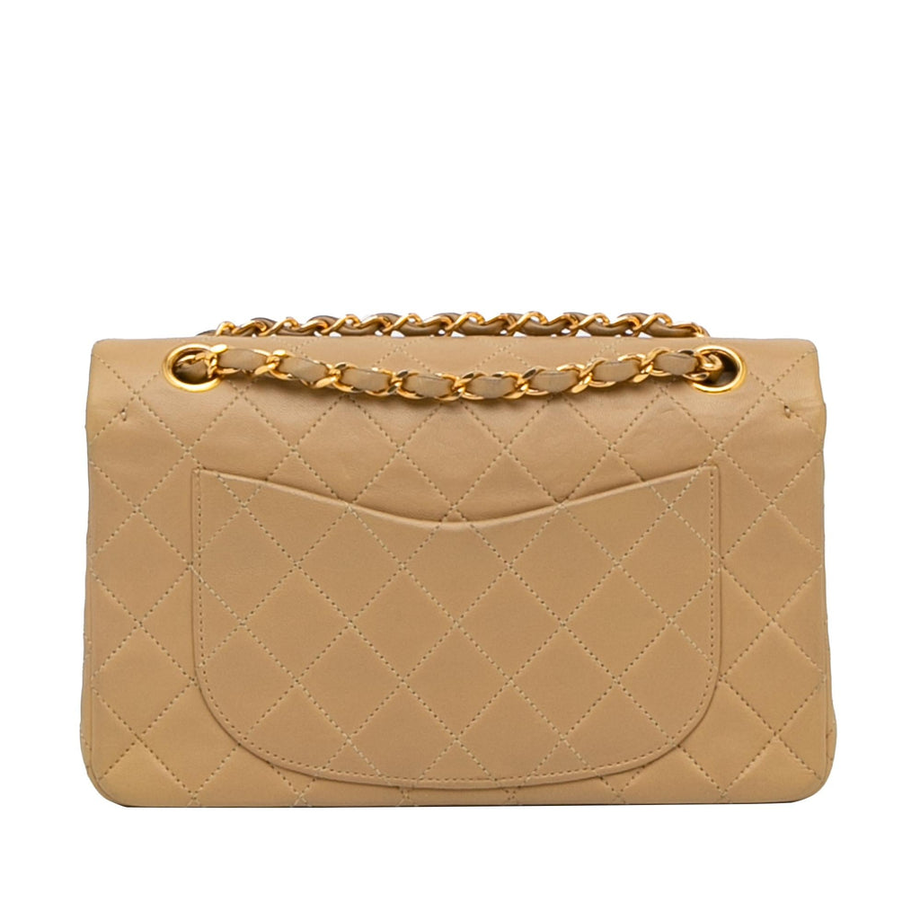 Chanel Small Classic Lambskin Double Flap (SHG-D8Xhs3)