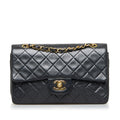 Chanel Small Classic Lambskin Double Flap (SHG-G3tm7i)