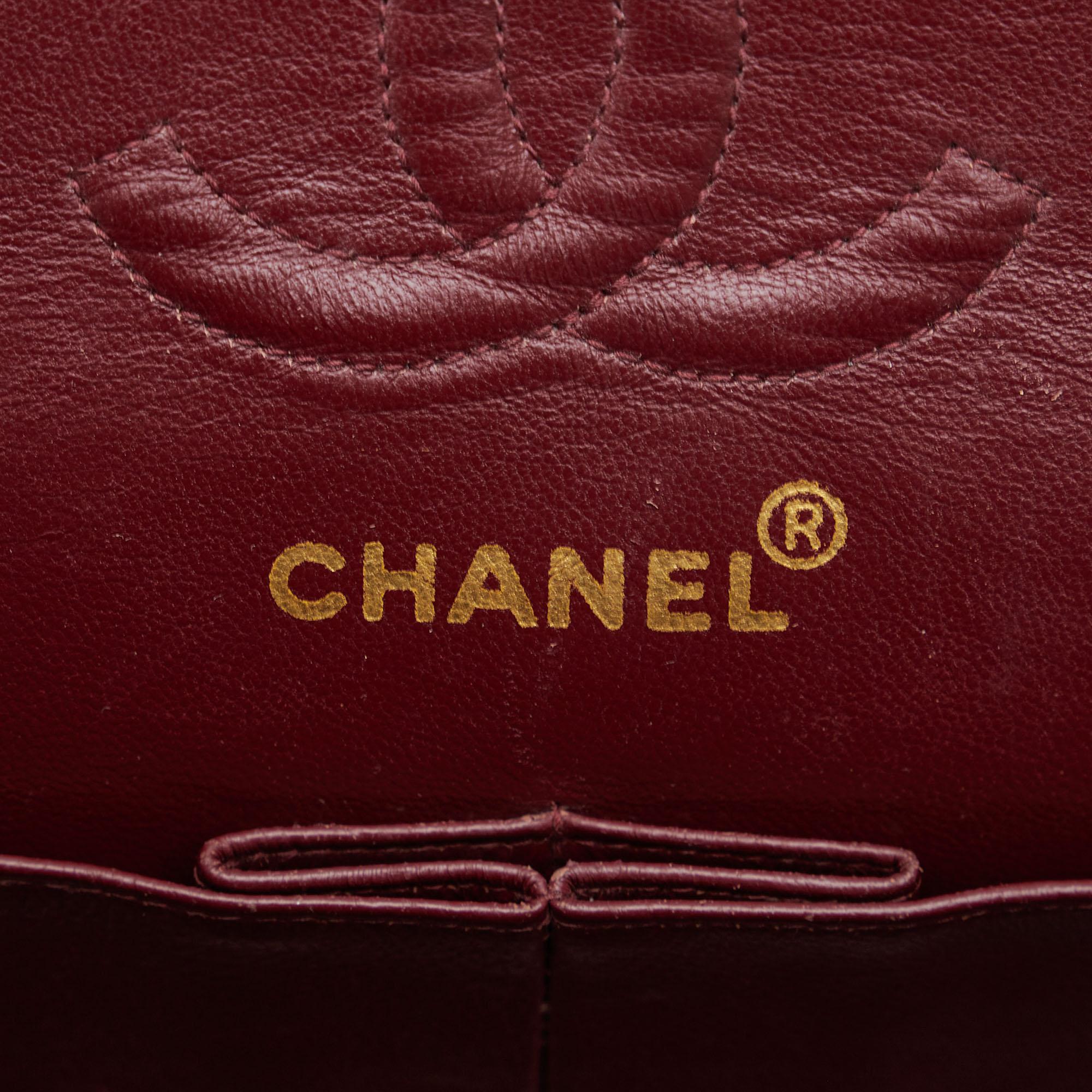 Chanel Small Classic Lambskin Double Flap (SHG-EK8hG4)