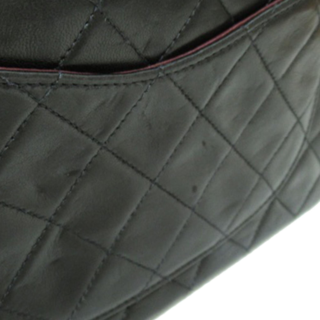 Chanel Small Classic Lambskin Double Flap (SHG-mjPAeK)