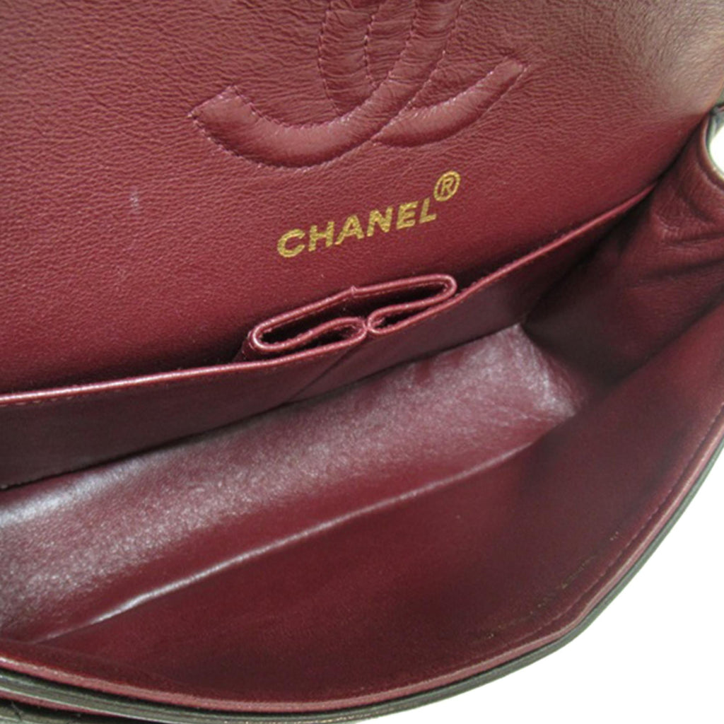 Chanel Small Classic Lambskin Double Flap (SHG-mjPAeK)