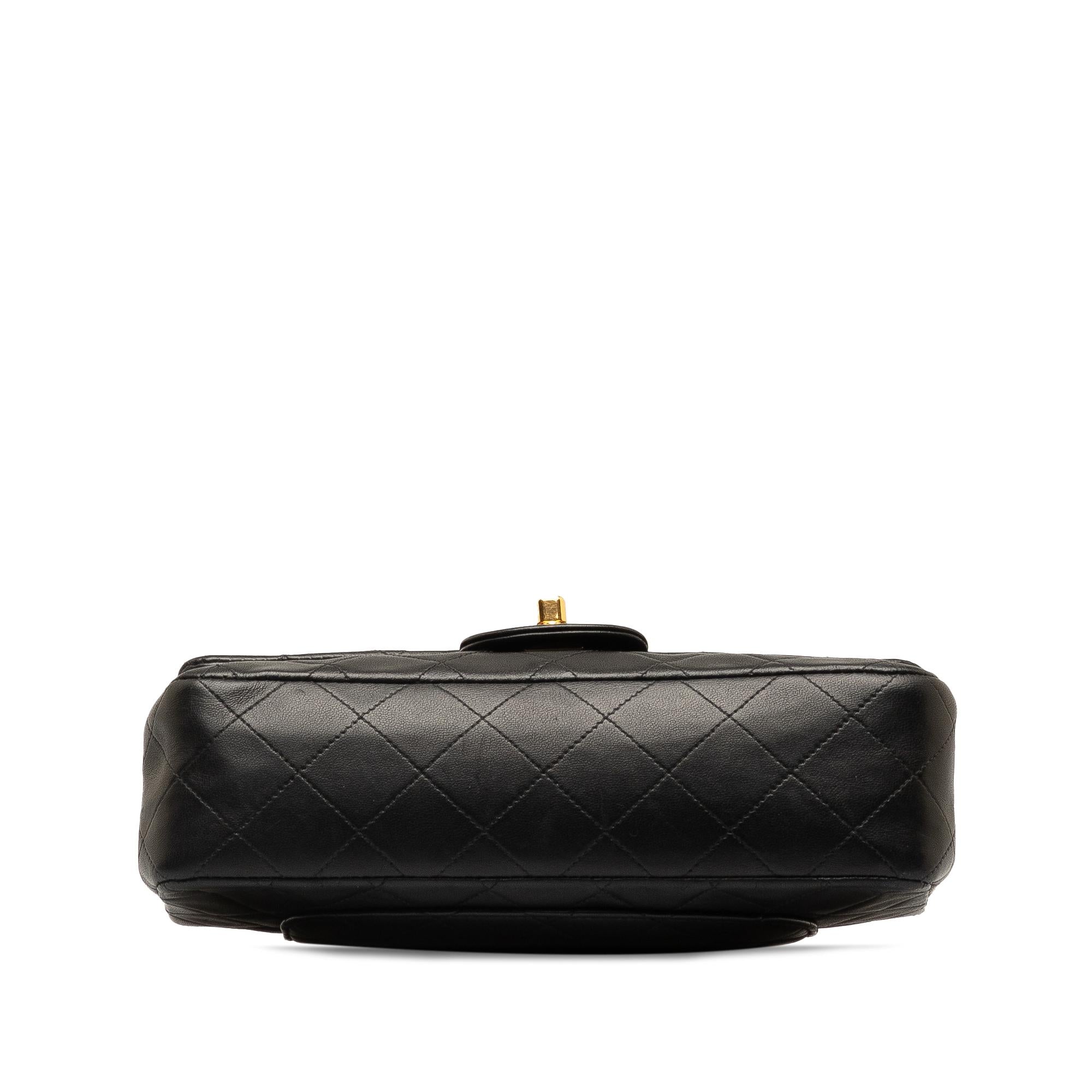 Chanel Small Classic Lambskin Double Flap (SHG-asIK7n)