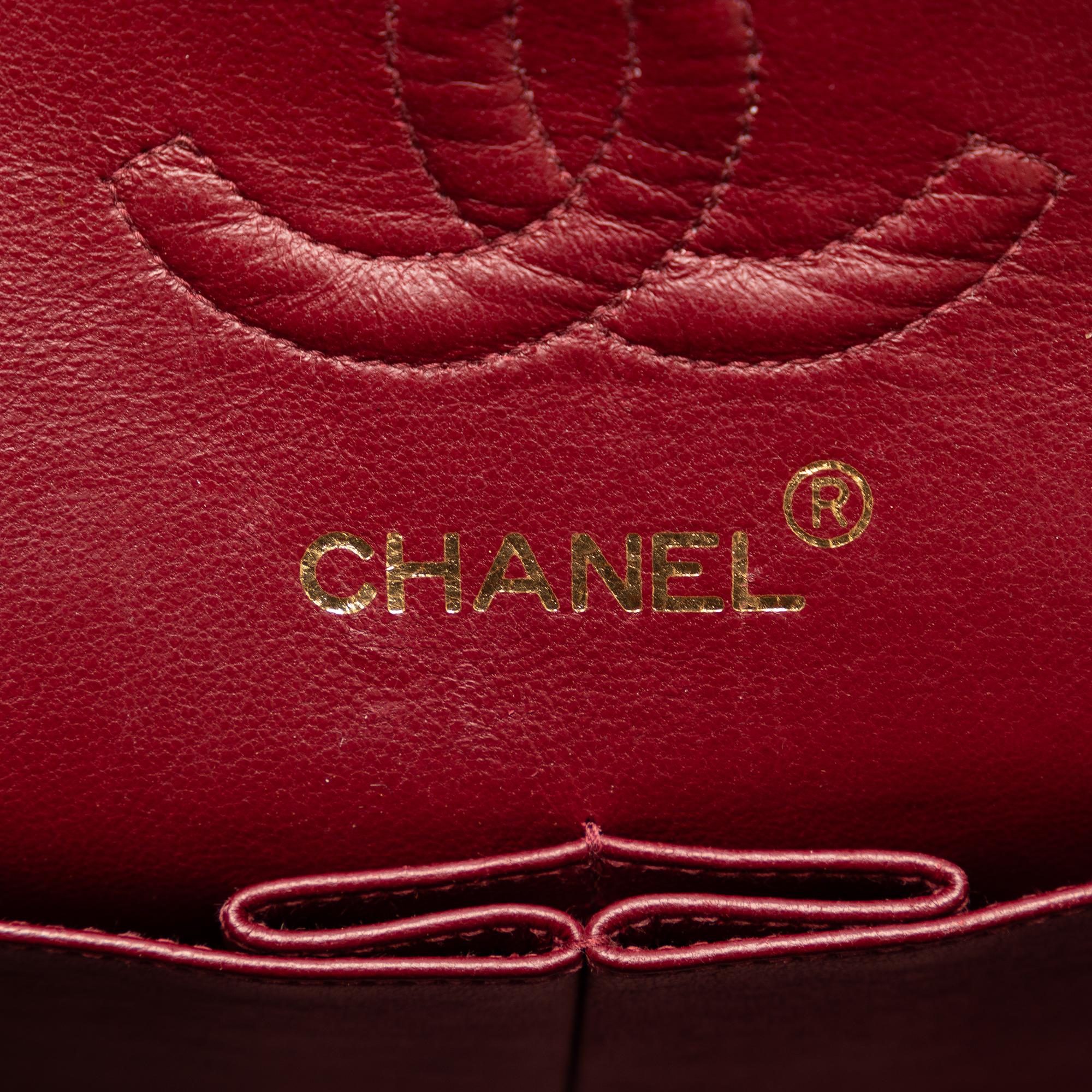 Chanel Small Classic Lambskin Double Flap (SHG-jUYNWc)