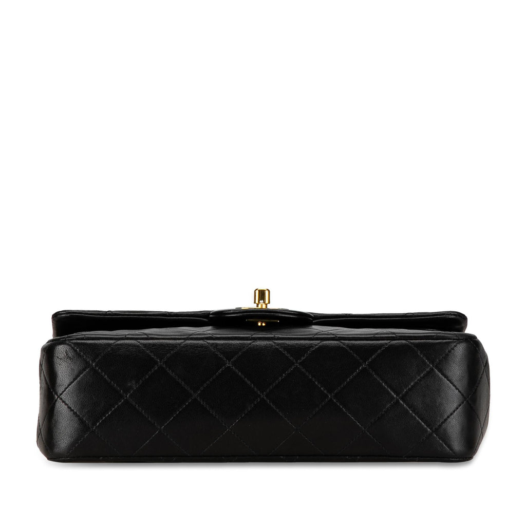 Chanel Small Classic Lambskin Double Flap (SHG-HJFEAA)