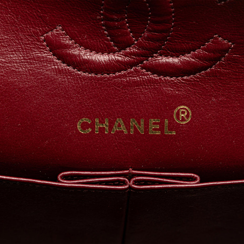 Chanel Small Classic Lambskin Double Flap (SHG-HJFEAA)