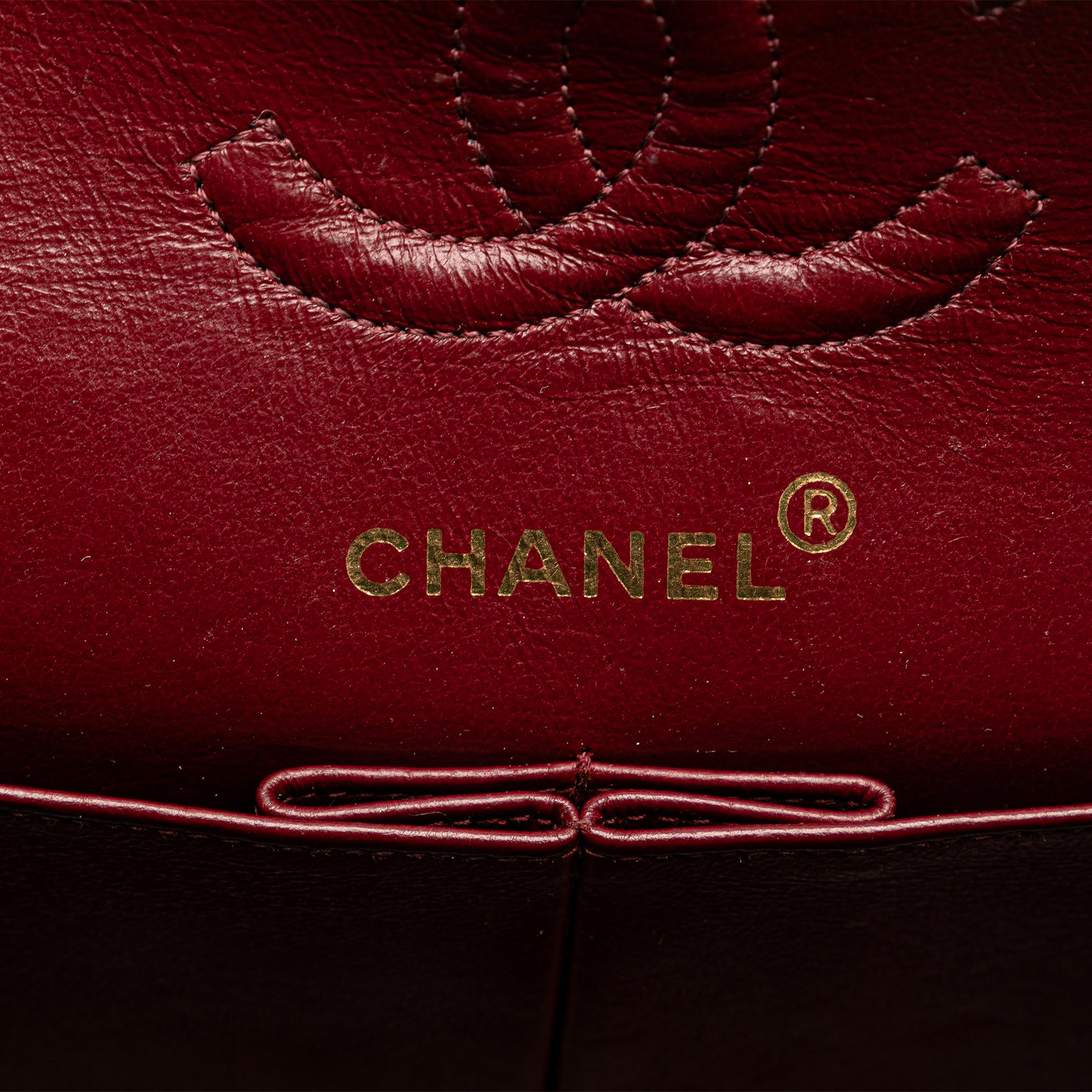 Chanel Small Classic Lambskin Double Flap (SHG-HJFEAA)