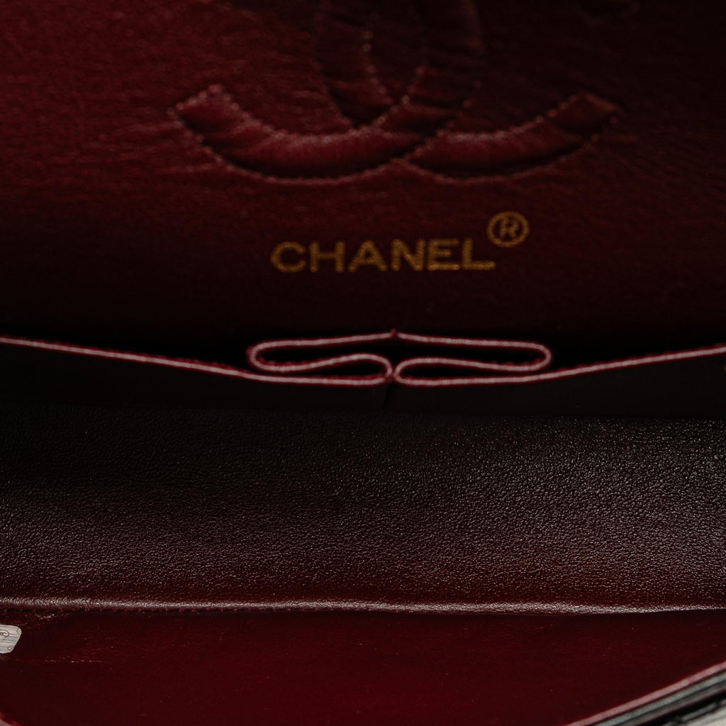 Chanel Small Classic Lambskin Double Flap (SHG-0Uyy0k)