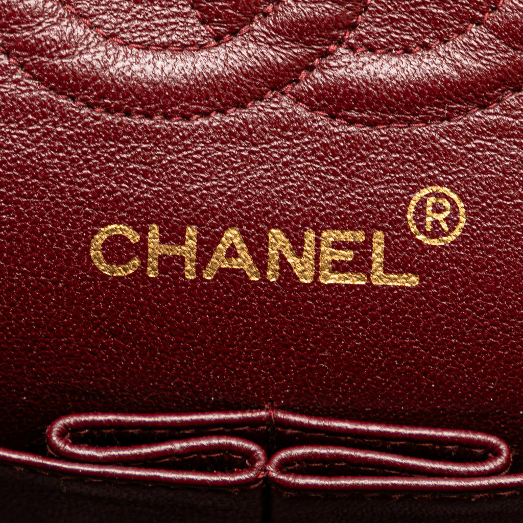 Chanel Small Classic Lambskin Double Flap (SHG-0Uyy0k)