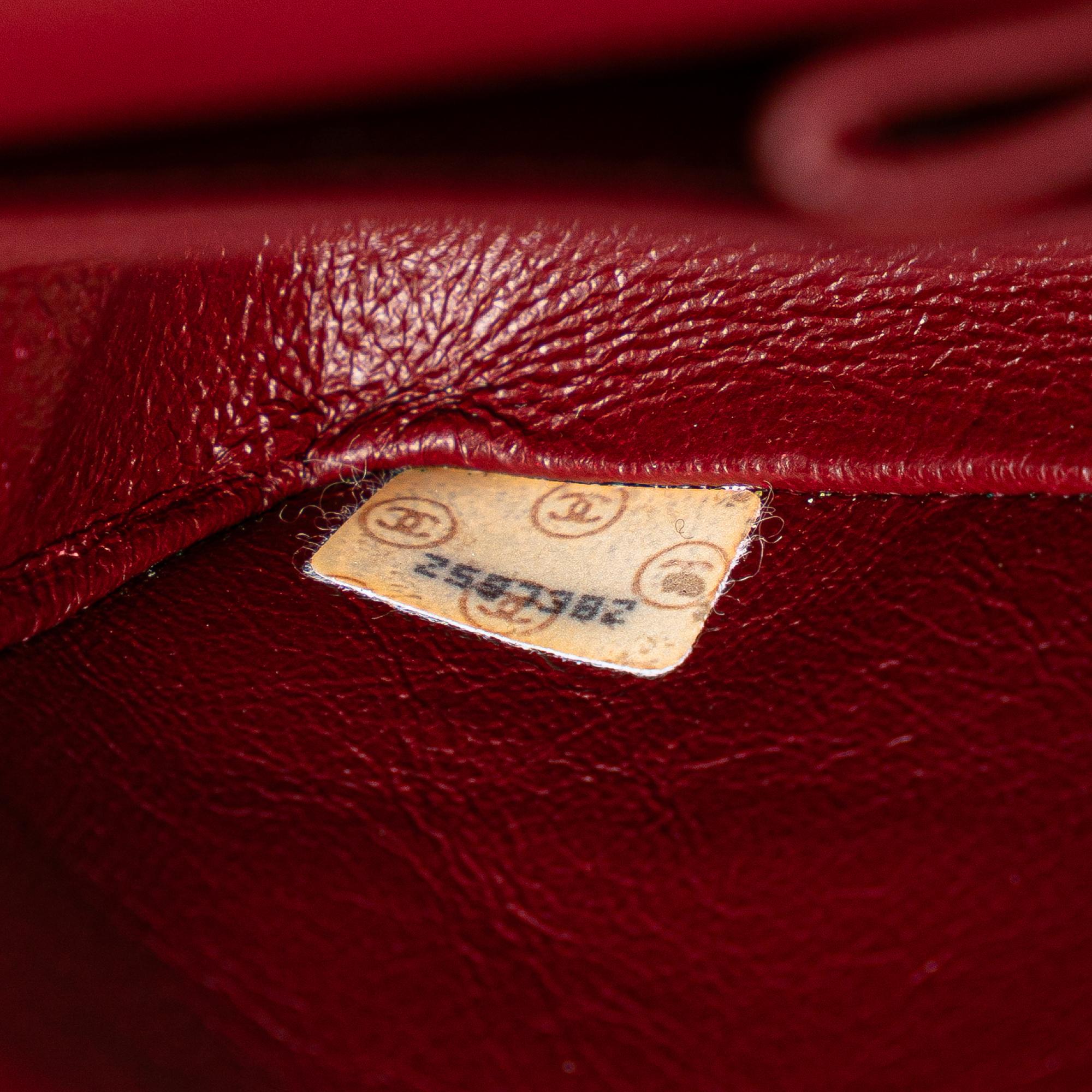 Chanel Small Classic Lambskin Double Flap (SHG-FgW8Qu)