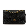 Chanel Small Classic Lambskin Double Flap (SHG-PD17B9)