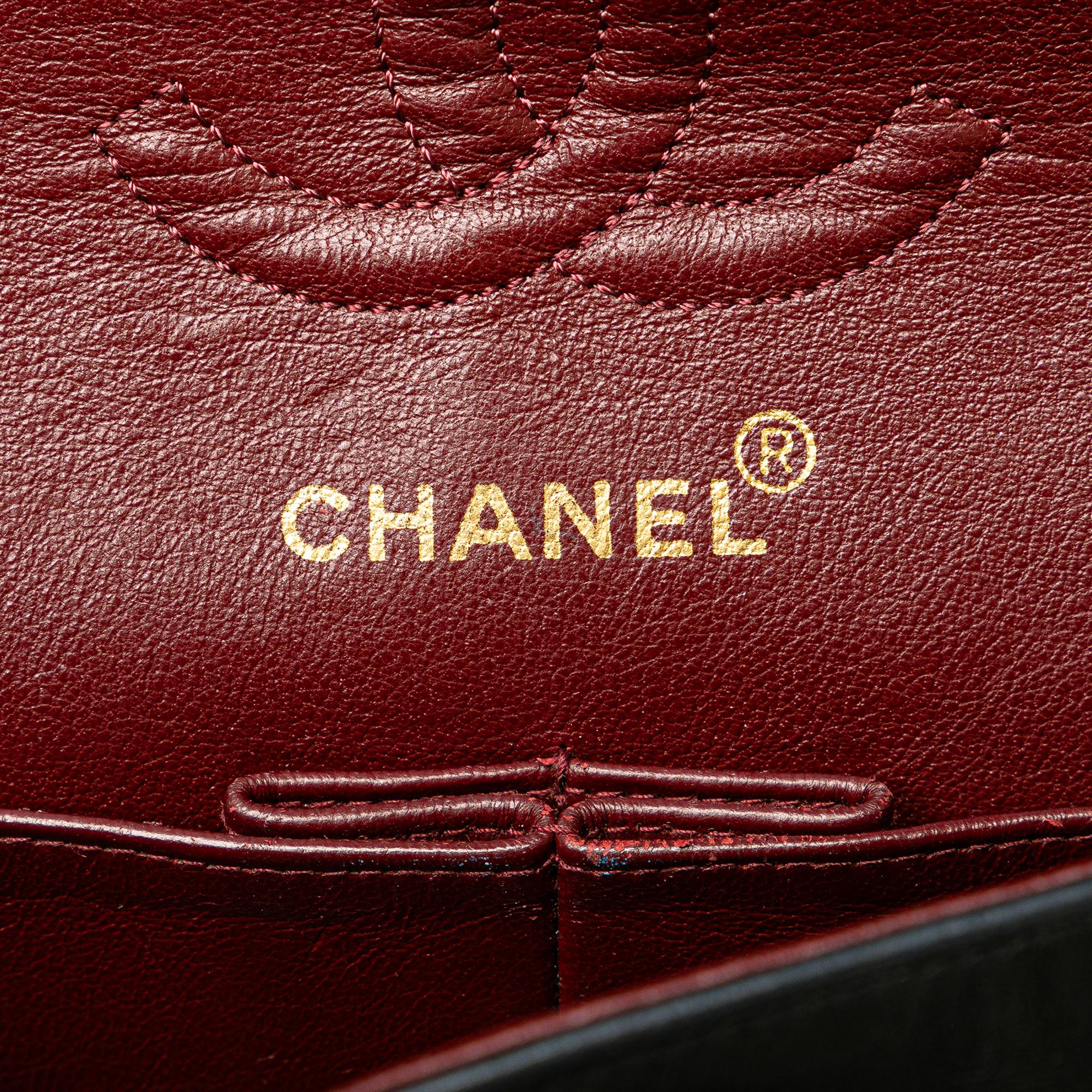 Chanel Small Classic Lambskin Double Flap (SHG-8UzqiL)