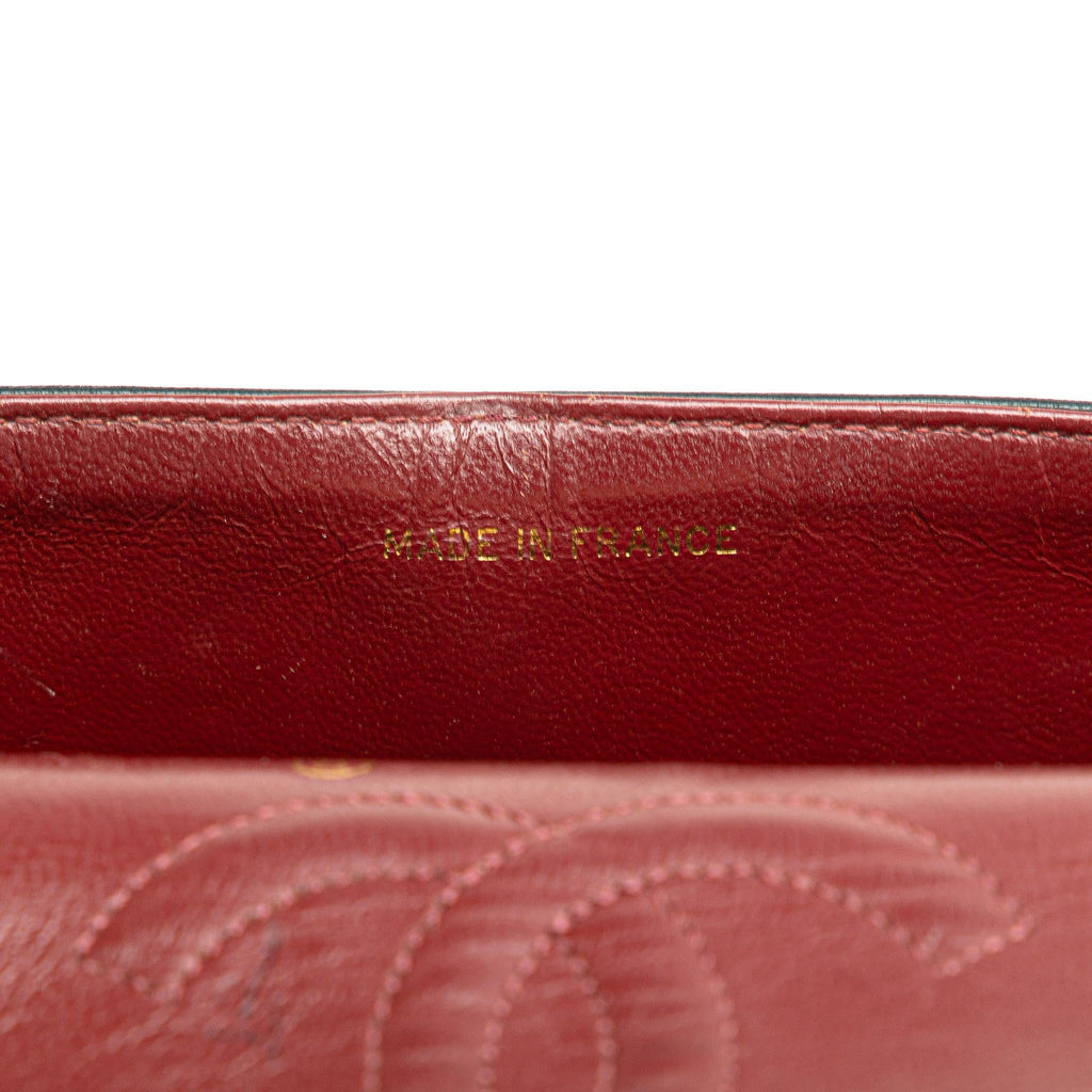 Chanel Small Classic Lambskin Double Flap (SHG-4PLN3c)
