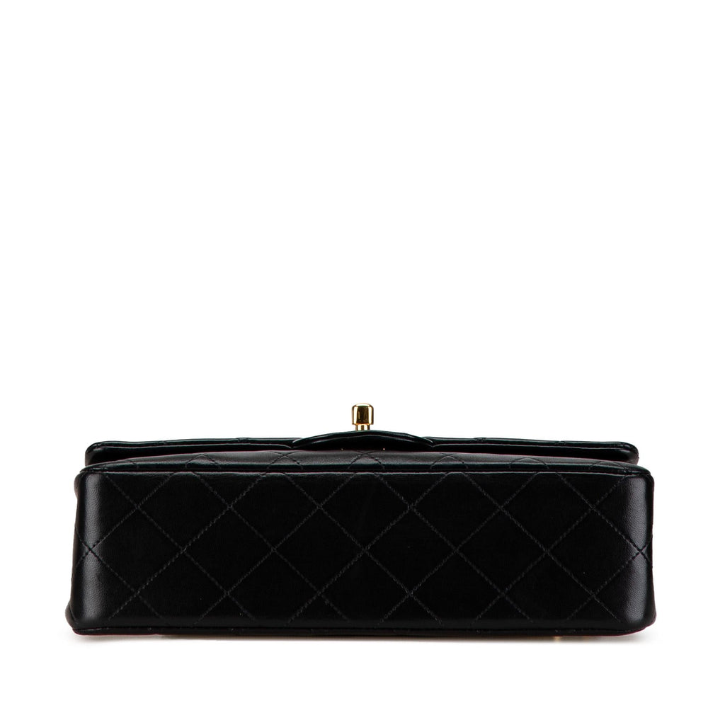 Chanel Small Classic Lambskin Double Flap (SHG-OOHqjQ)