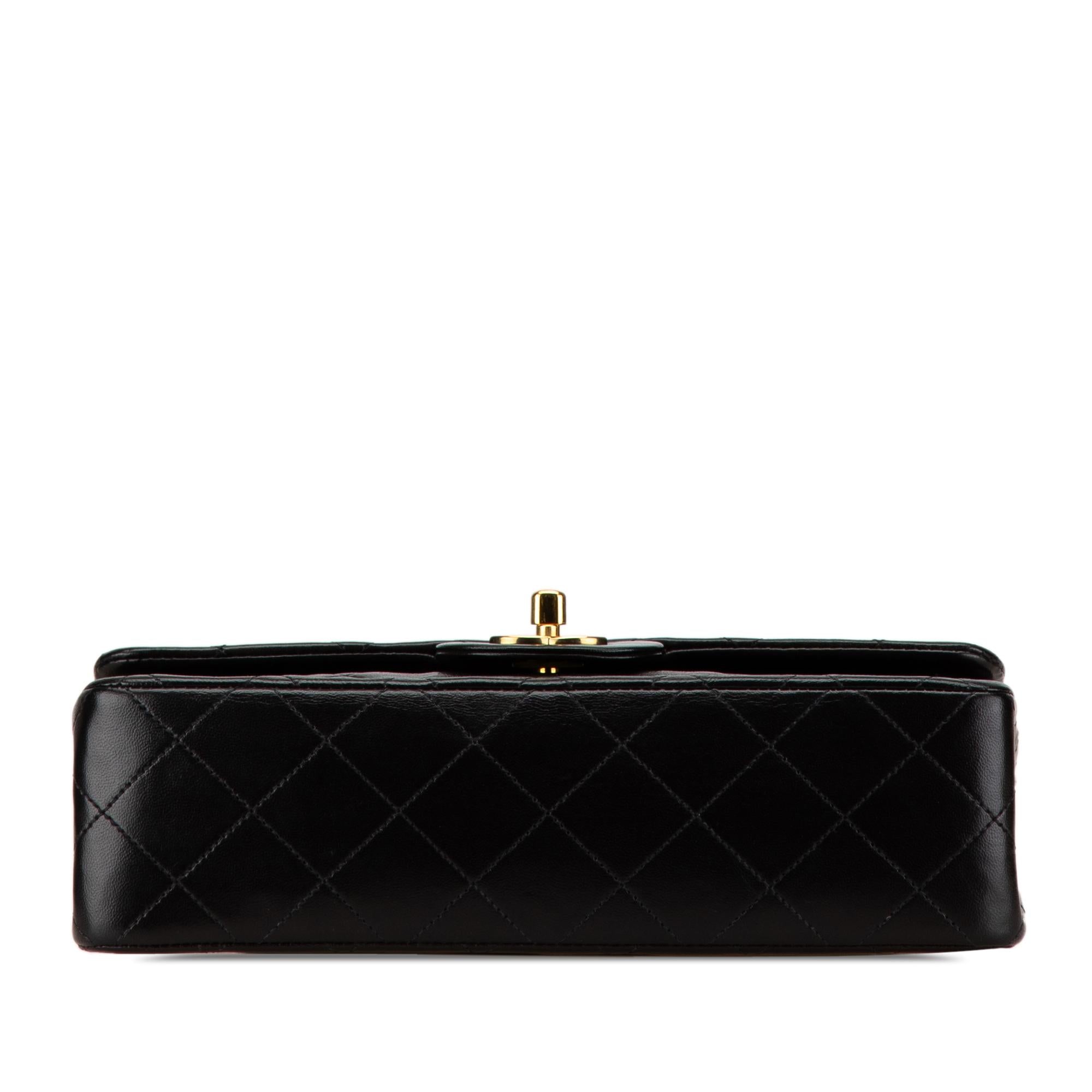 Chanel Small Classic Lambskin Double Flap (SHG-EPrdcl)