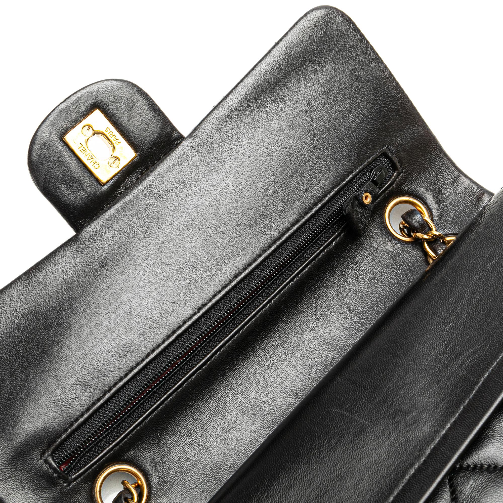 Chanel Small Classic Lambskin Double Flap (SHG-EPrdcl)