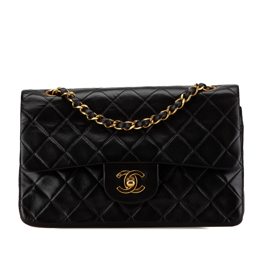 Chanel Small Classic Lambskin Double Flap (SHG-EPrdcl)