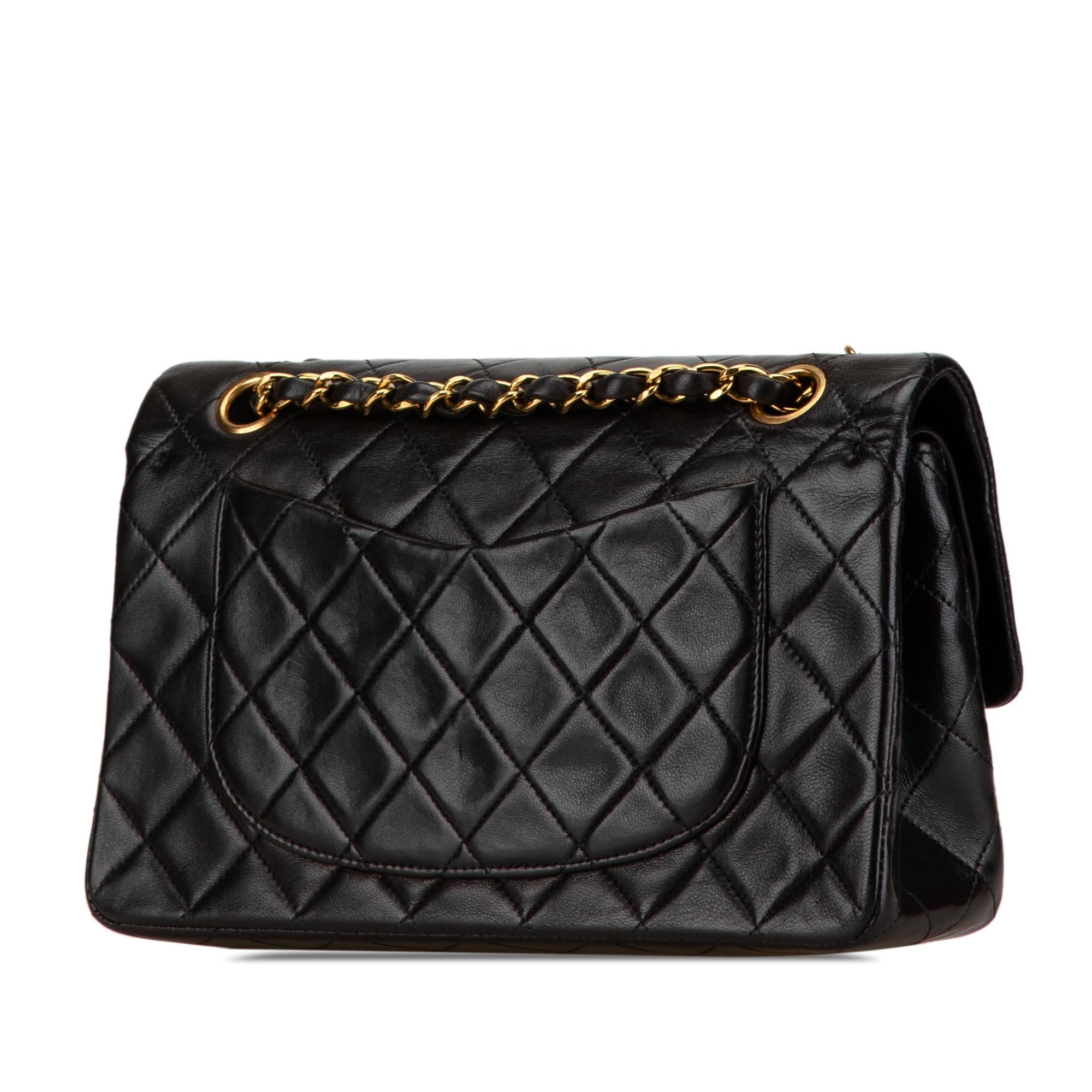 Chanel Small Classic Lambskin Double Flap (SHG-EPrdcl)