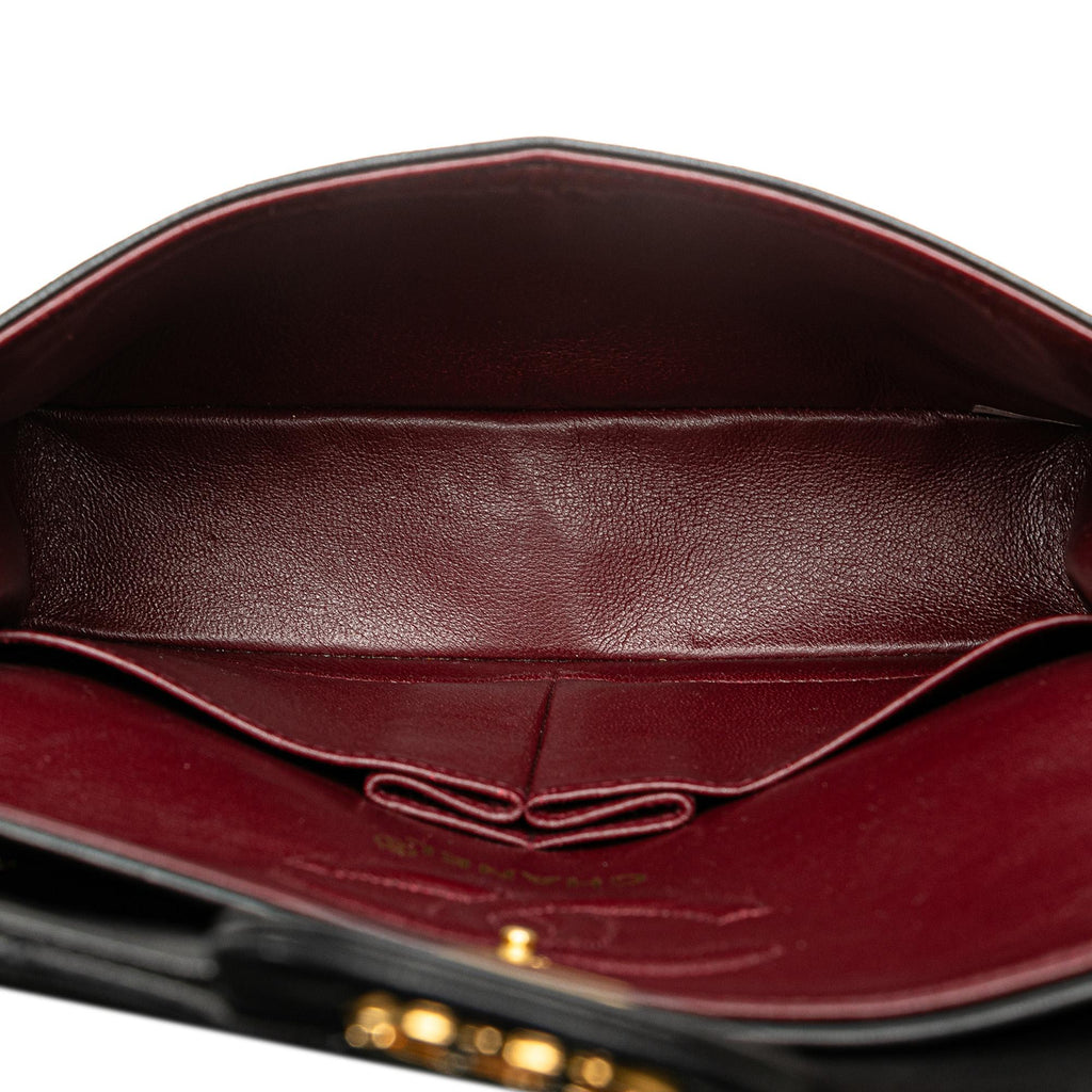 Chanel Small Classic Lambskin Double Flap (SHG-3kJqlg)