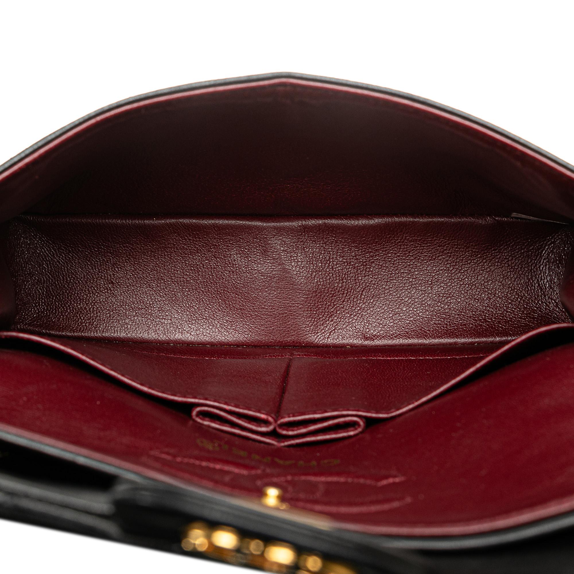 Chanel Small Classic Lambskin Double Flap (SHG-3kJqlg)