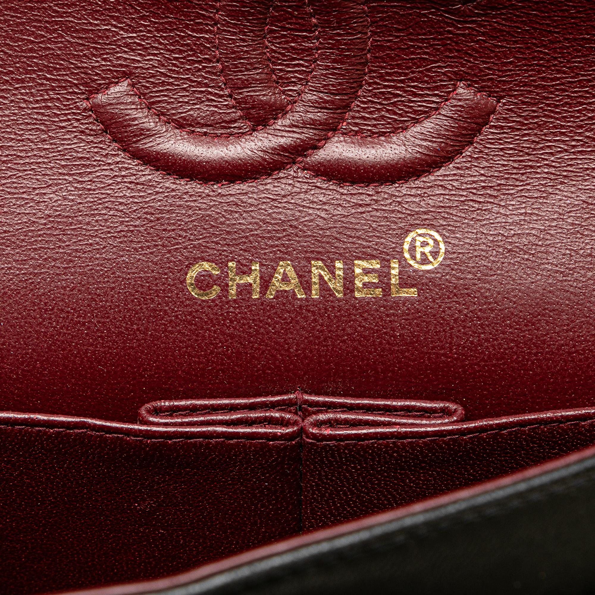 Chanel Small Classic Lambskin Double Flap (SHG-3kJqlg)