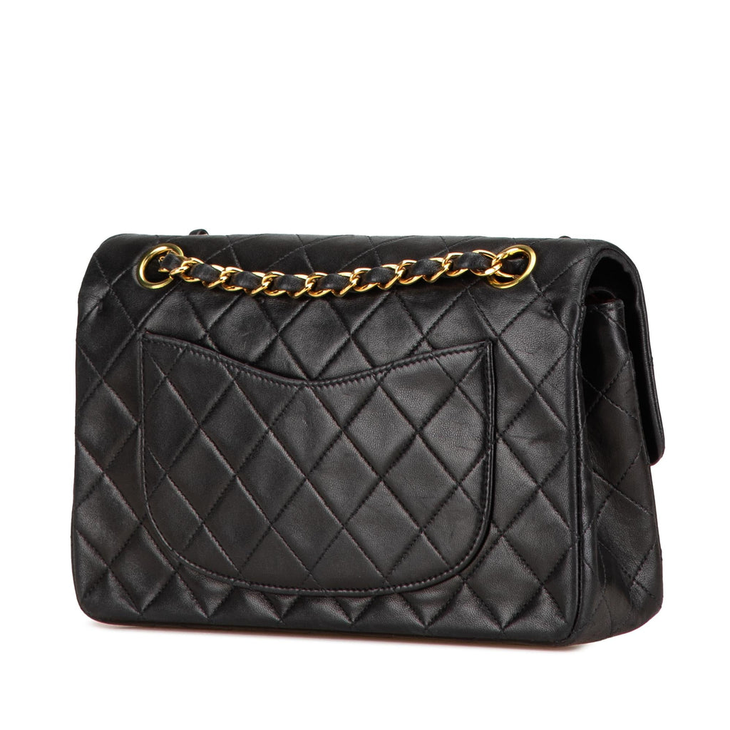 Chanel Small Classic Lambskin Double Flap (SHG-3kJqlg)