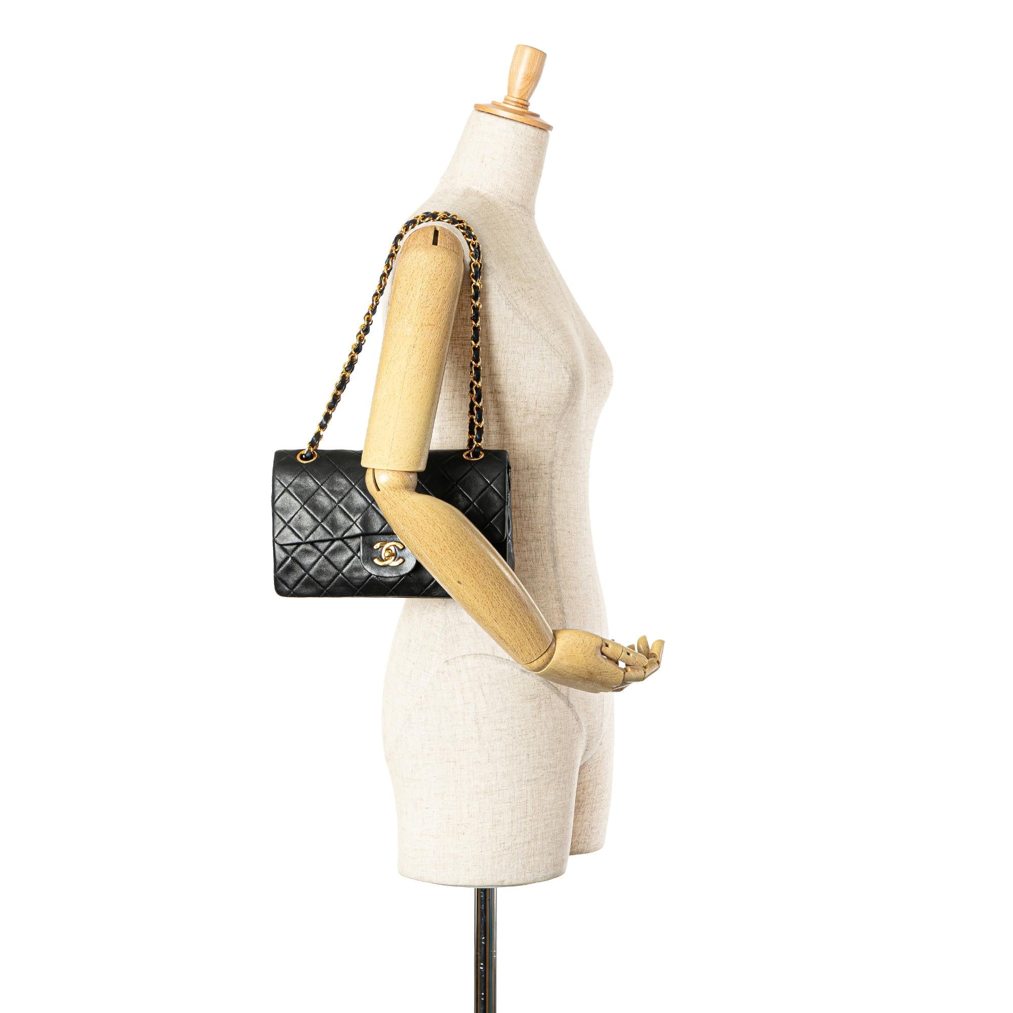 Chanel Small Classic Lambskin Double Flap