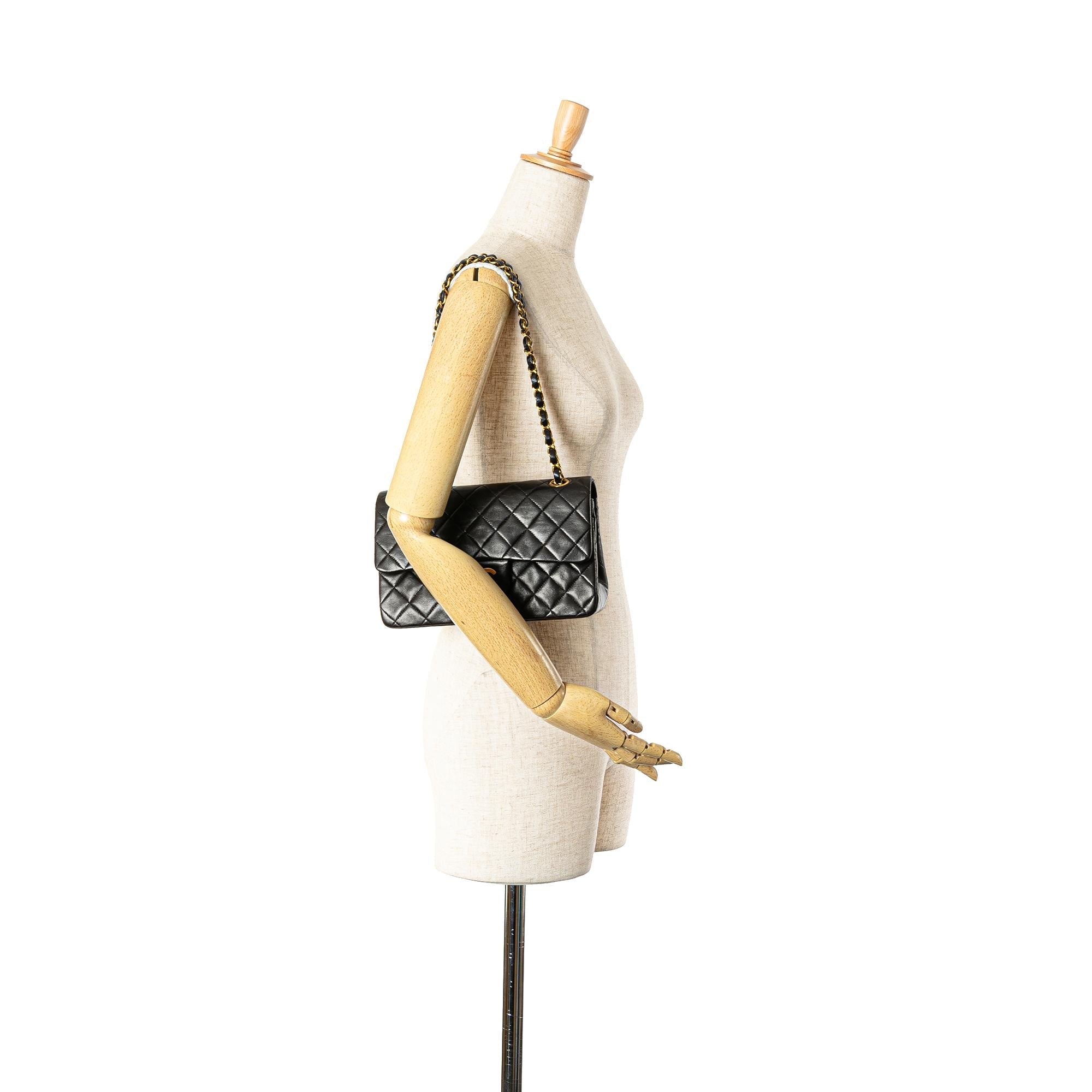 Chanel Small Classic Lambskin Double Flap