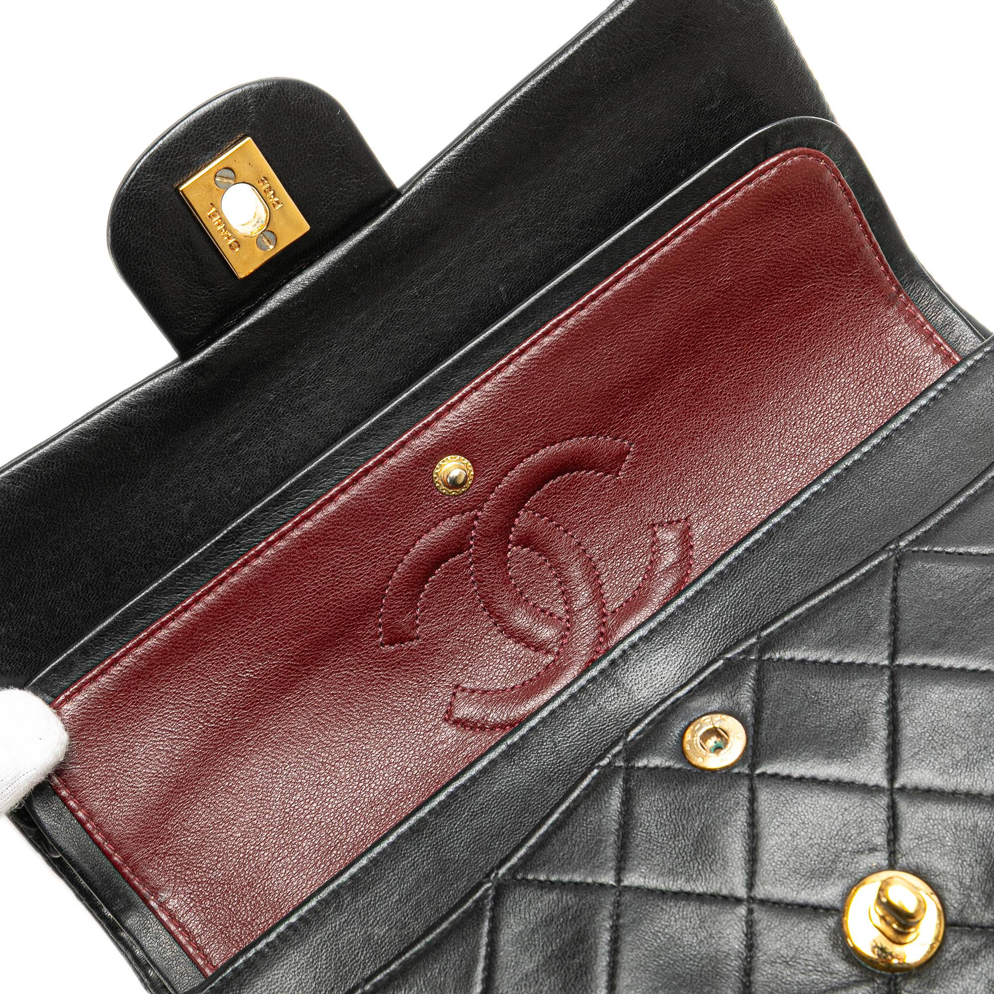 Chanel Small Classic Lambskin Double Flap
