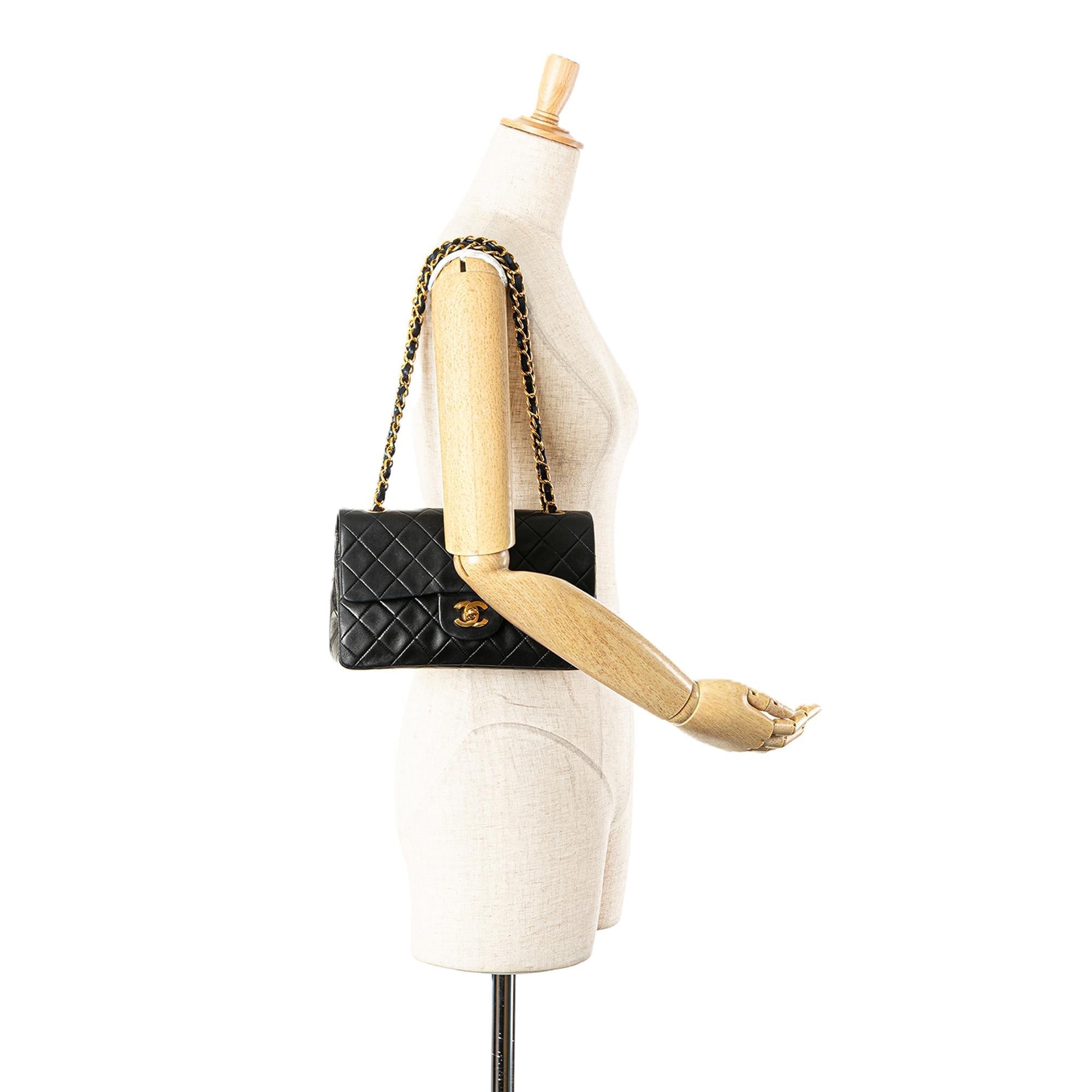 Chanel Small Classic Lambskin Double Flap