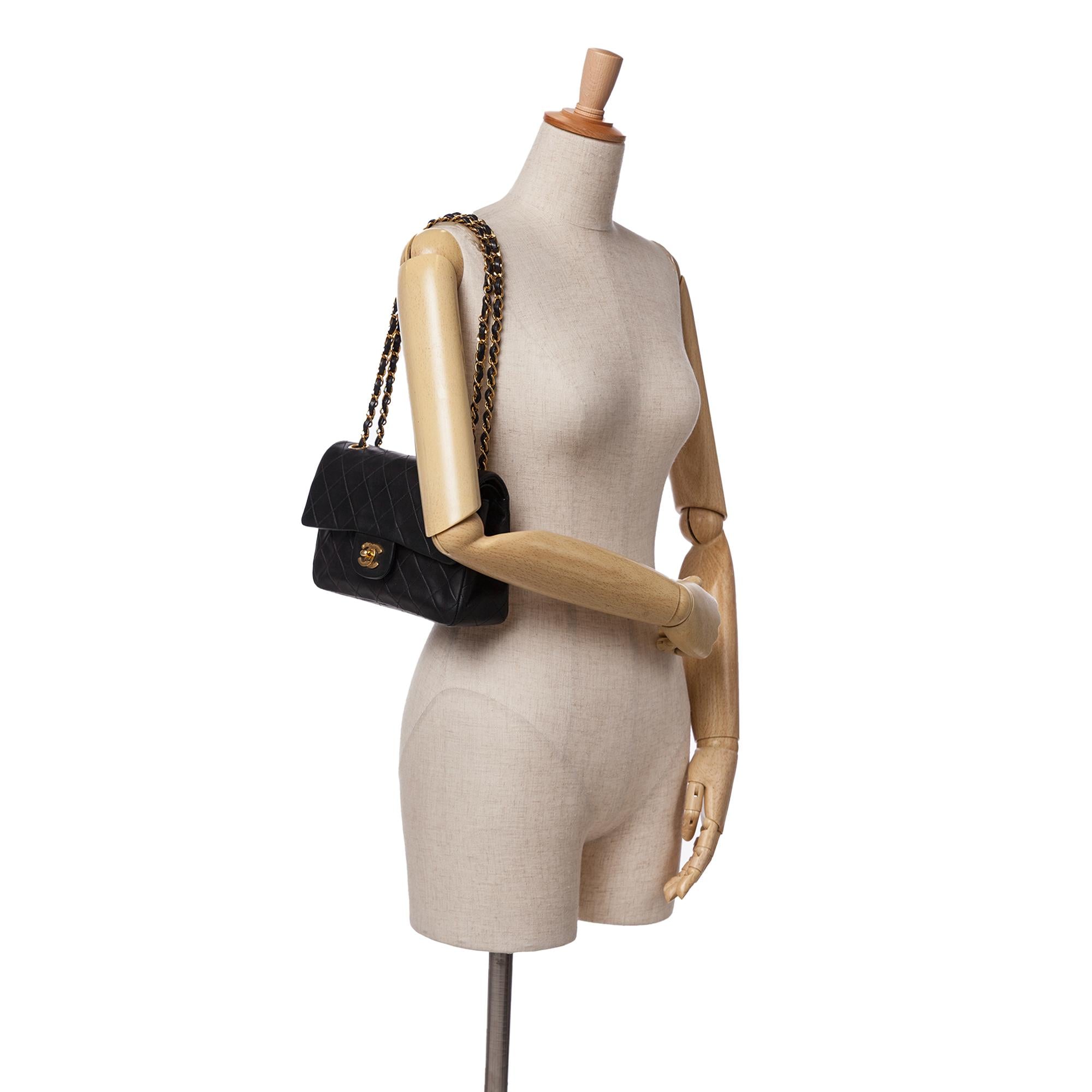 Chanel Small Classic Lambskin Double Flap