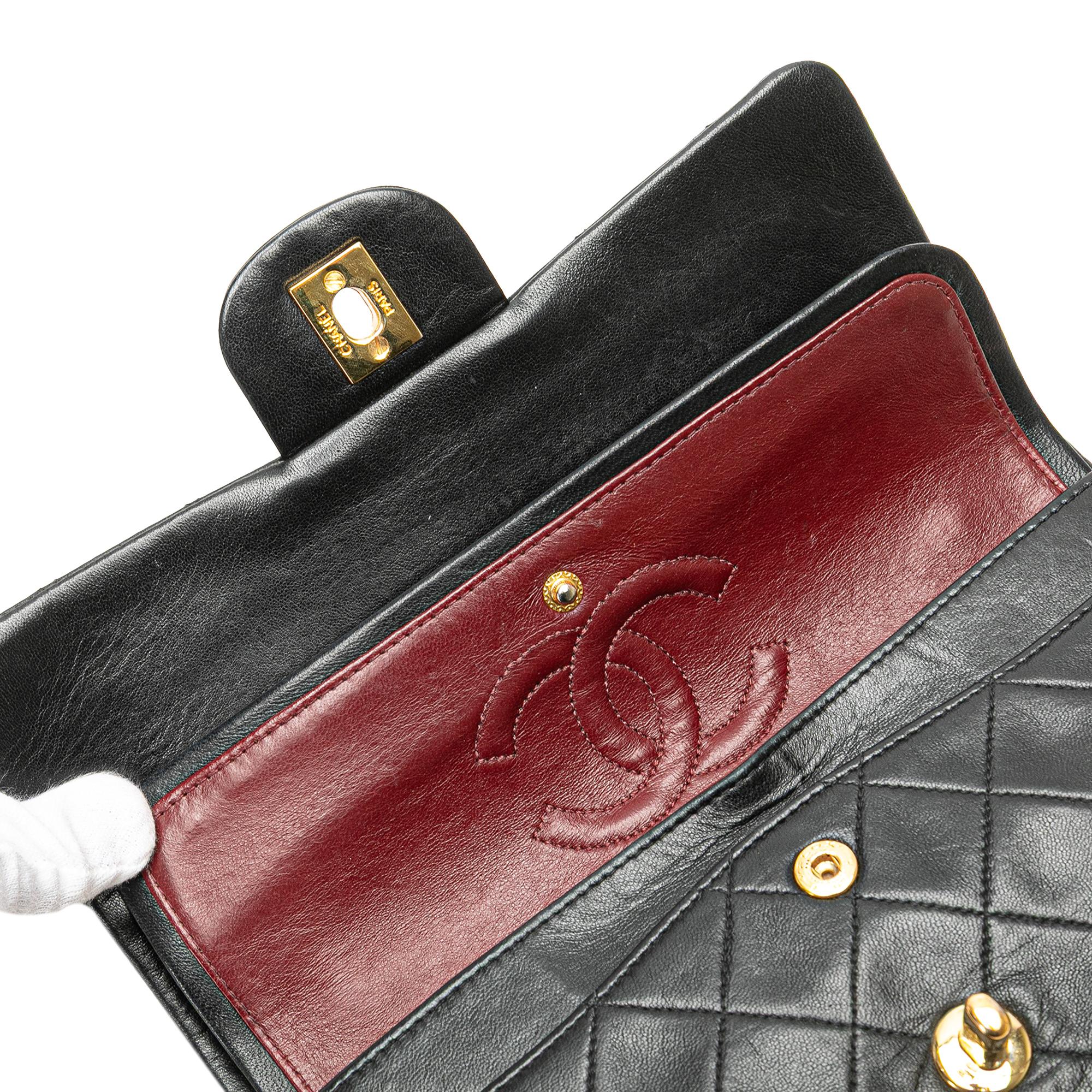 Chanel Small Classic Lambskin Double Flap