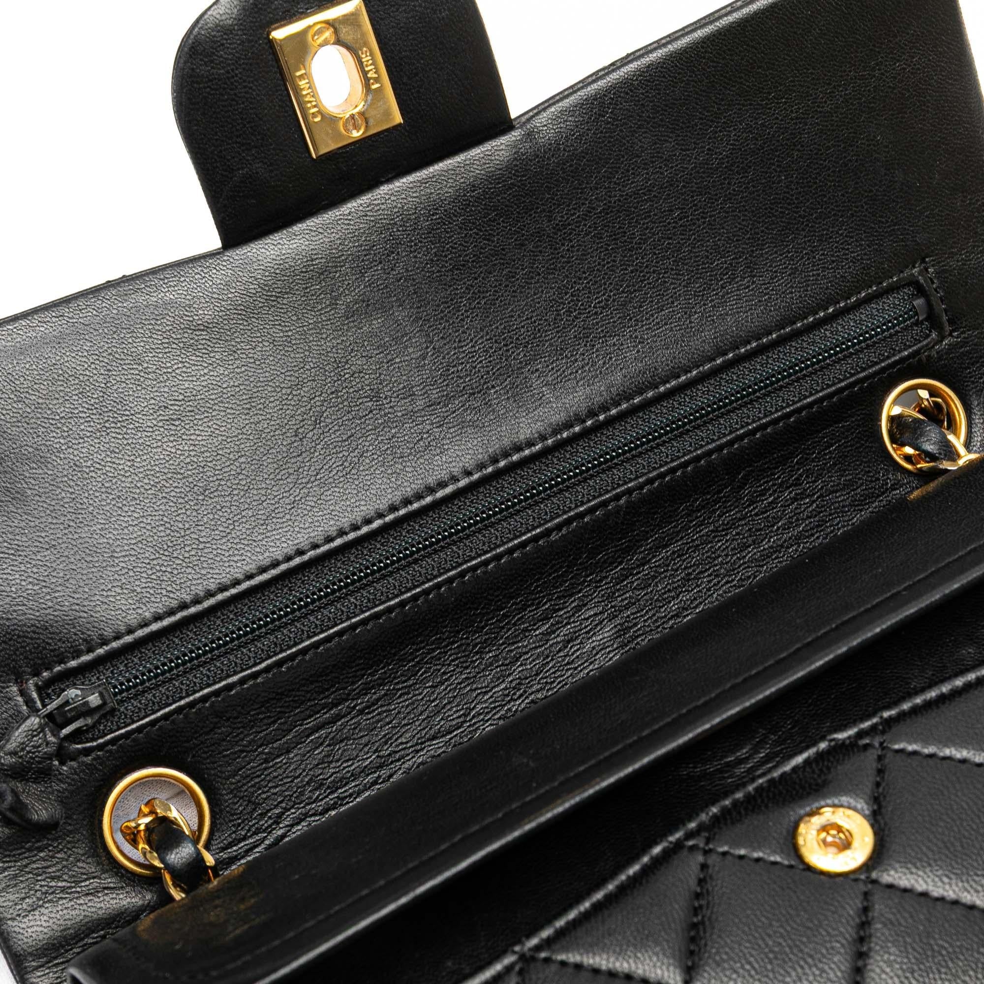 Chanel Small Classic Lambskin Double Flap