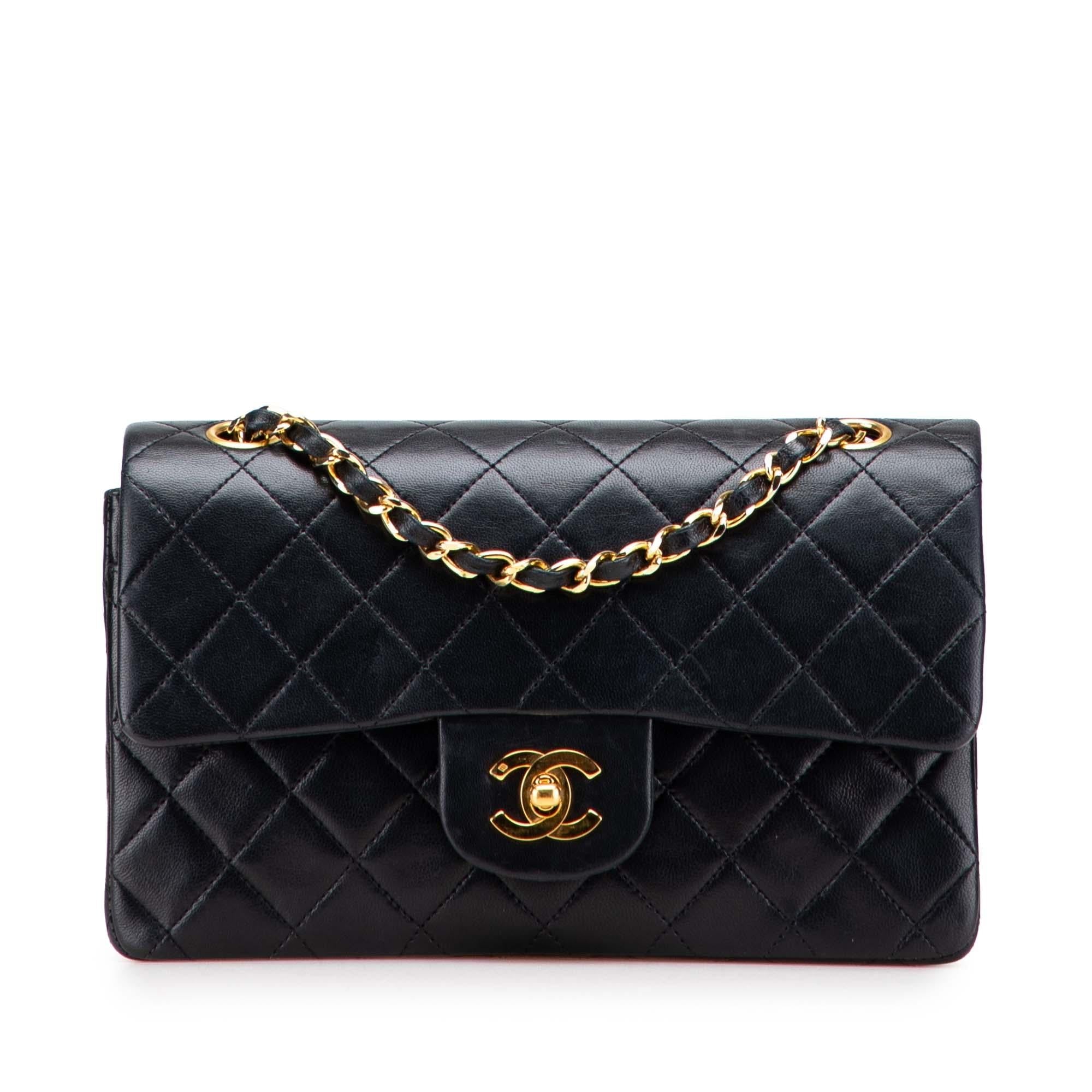 Chanel Small Classic Lambskin Double Flap