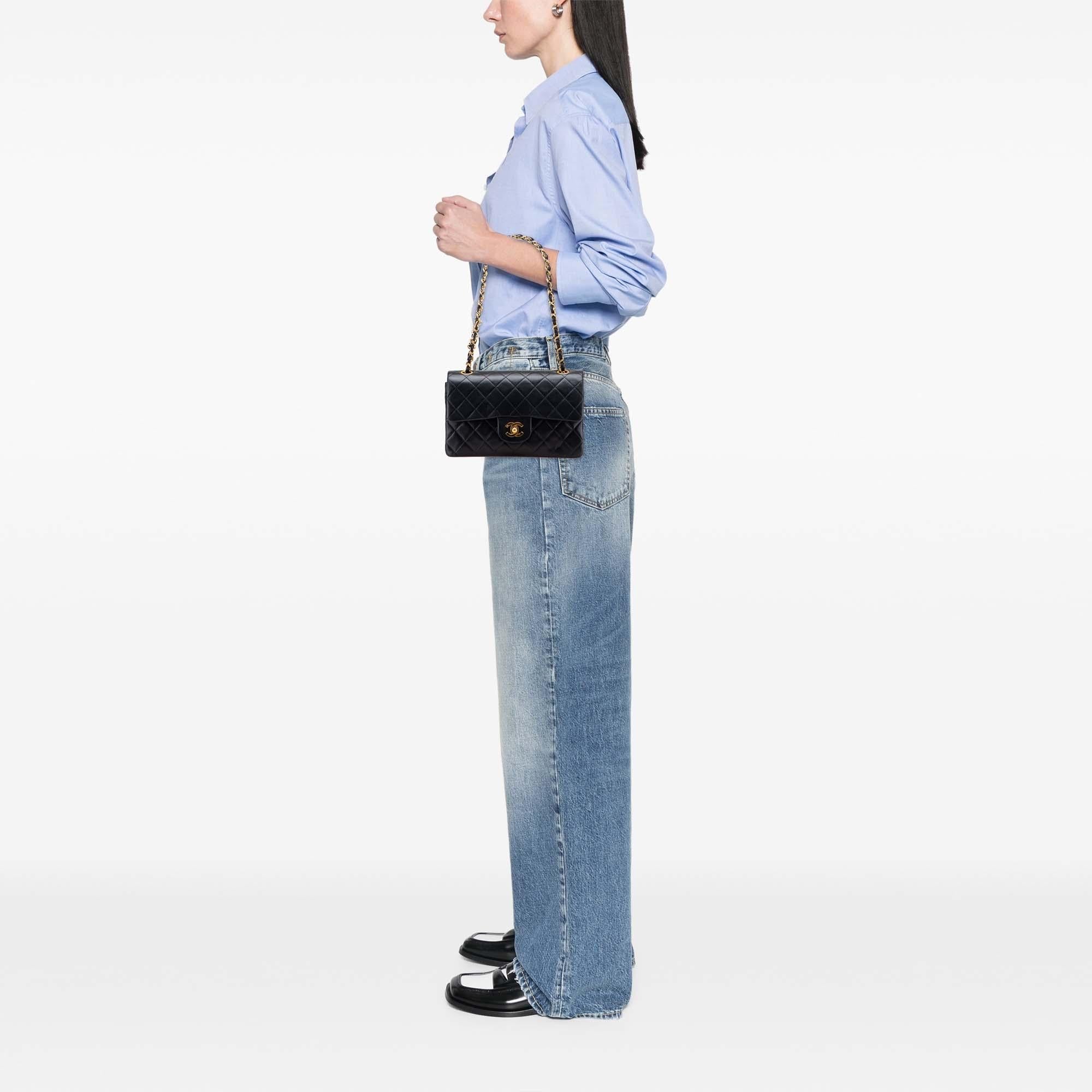 Chanel Small Classic Lambskin Double Flap