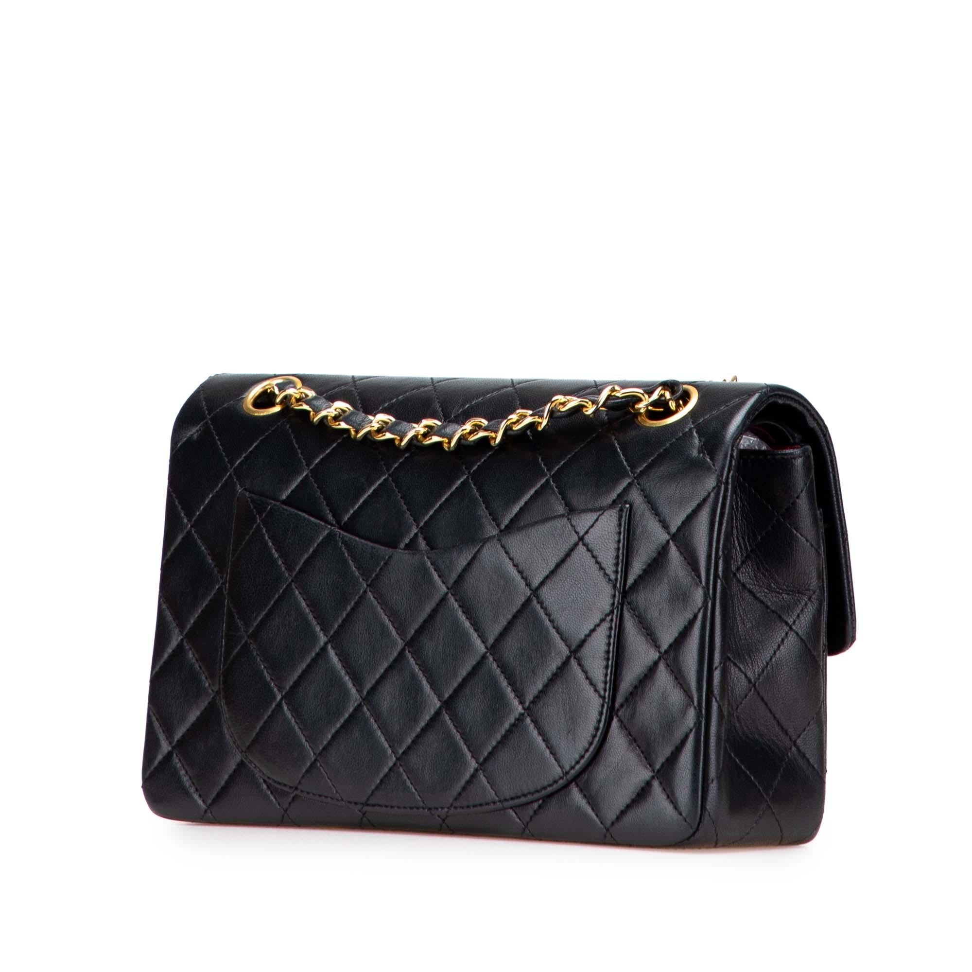 Chanel Small Classic Lambskin Double Flap