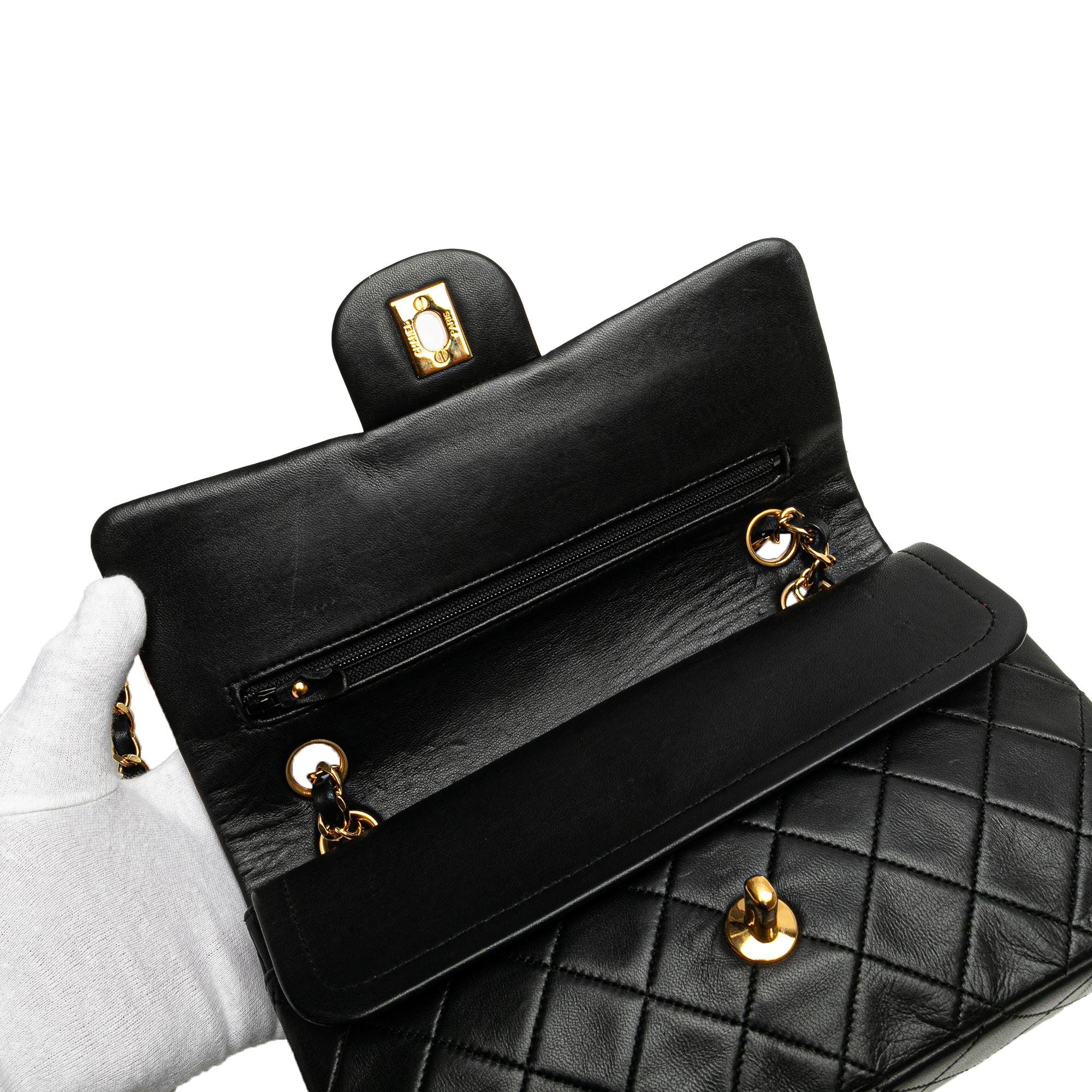 Chanel Small Classic Lambskin Double Flap