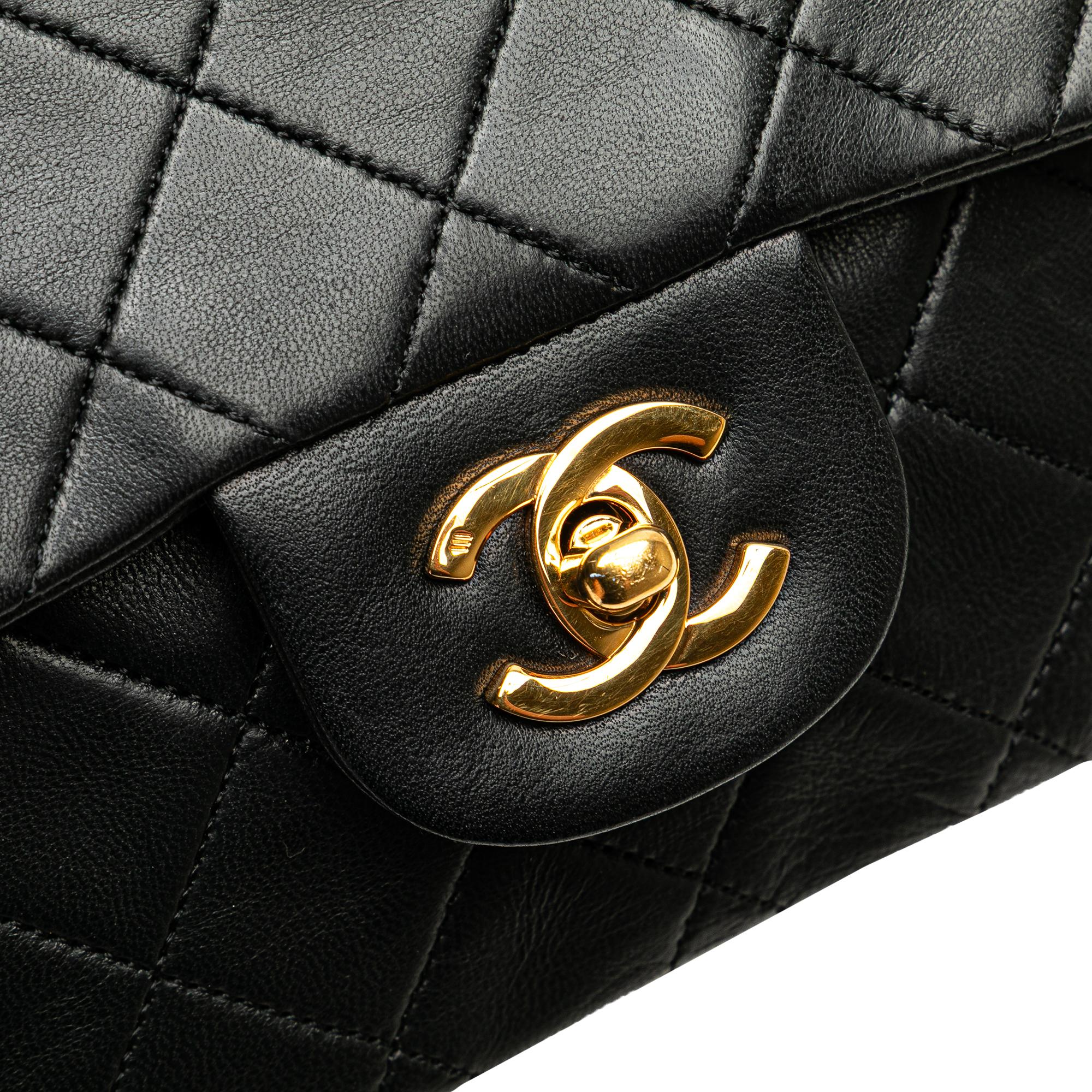 Chanel Small Classic Lambskin Double Flap