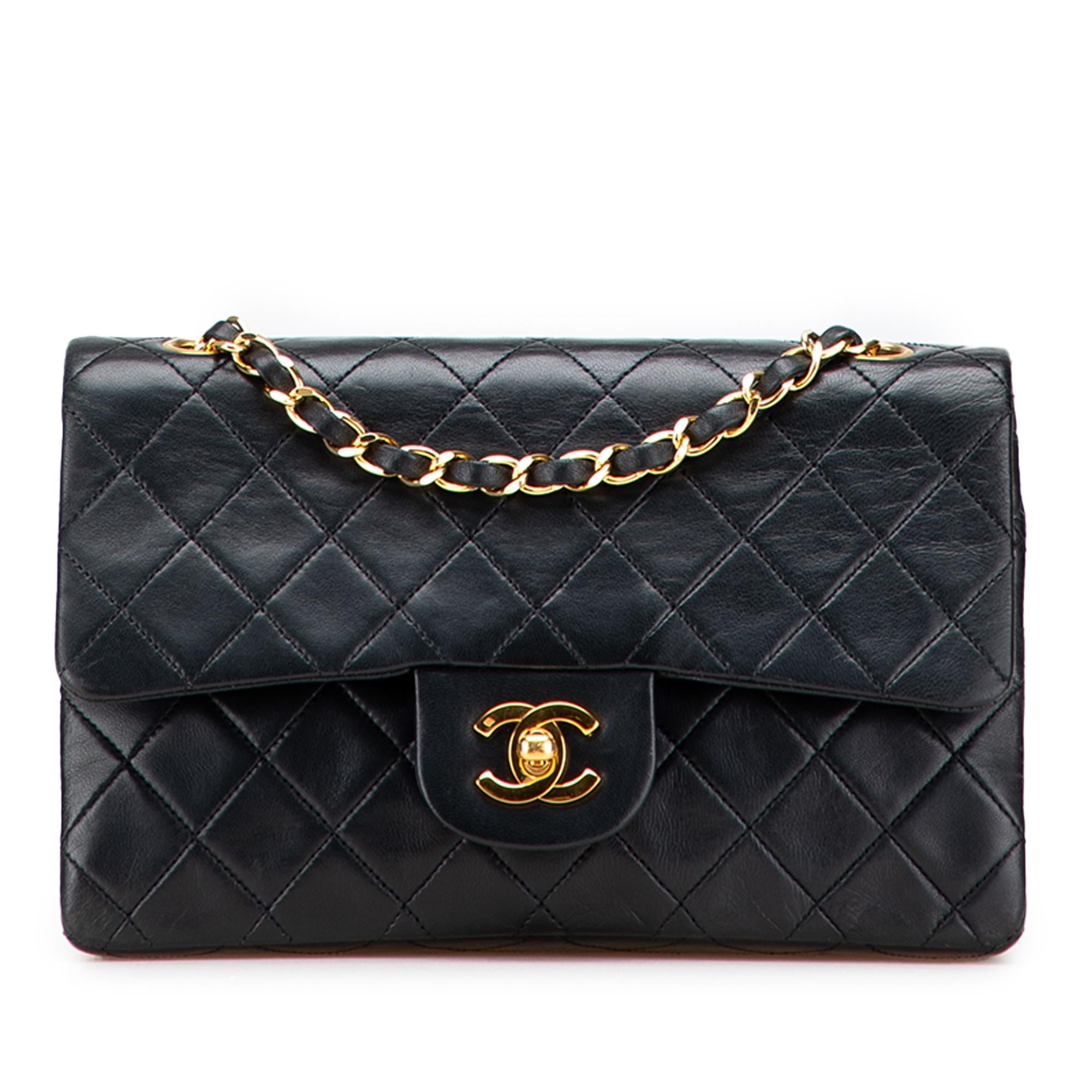 Chanel Small Classic Lambskin Double Flap