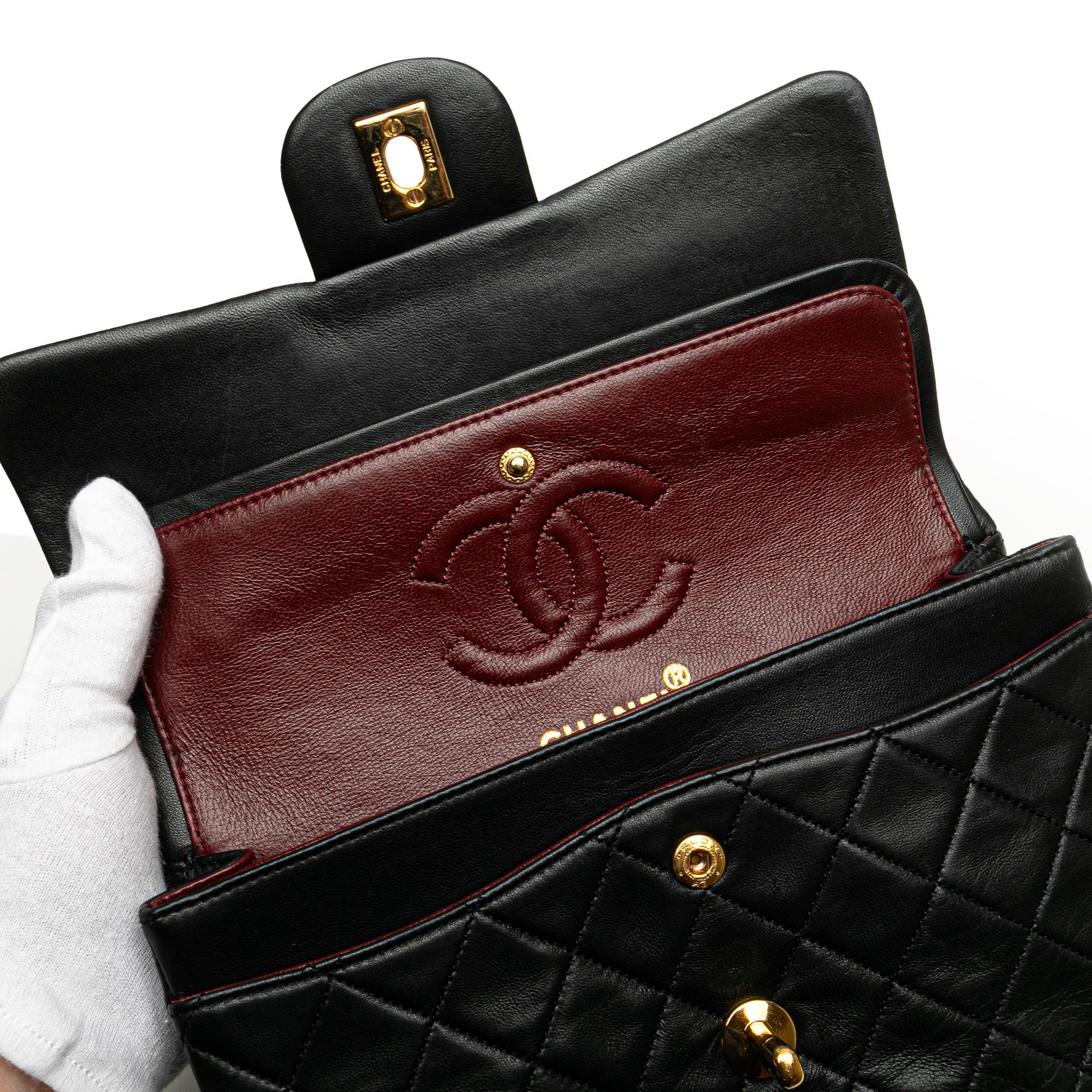 Chanel Small Classic Lambskin Double Flap